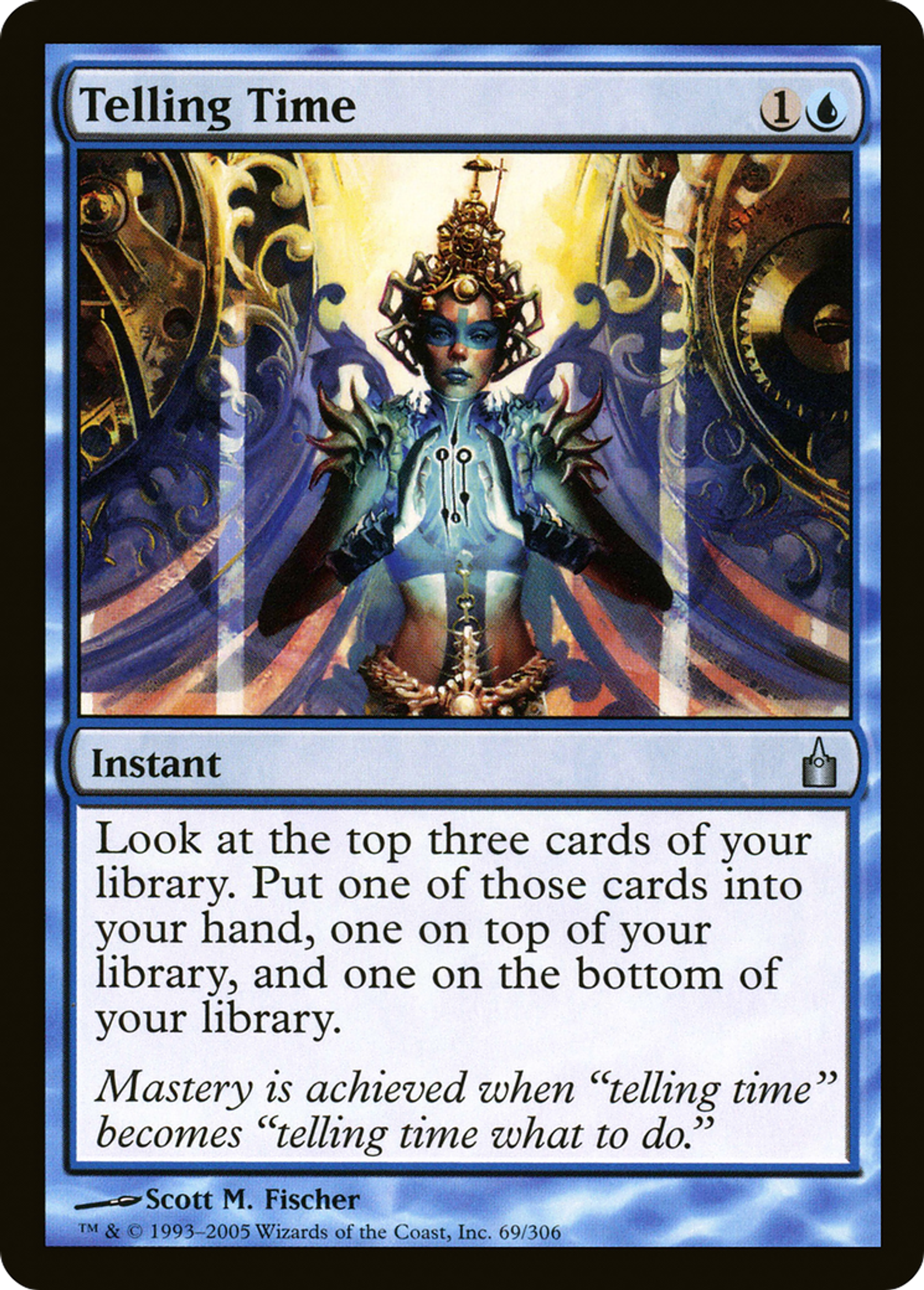 Telling Time — Ravnica: City of Guilds — Magic: The Gathering