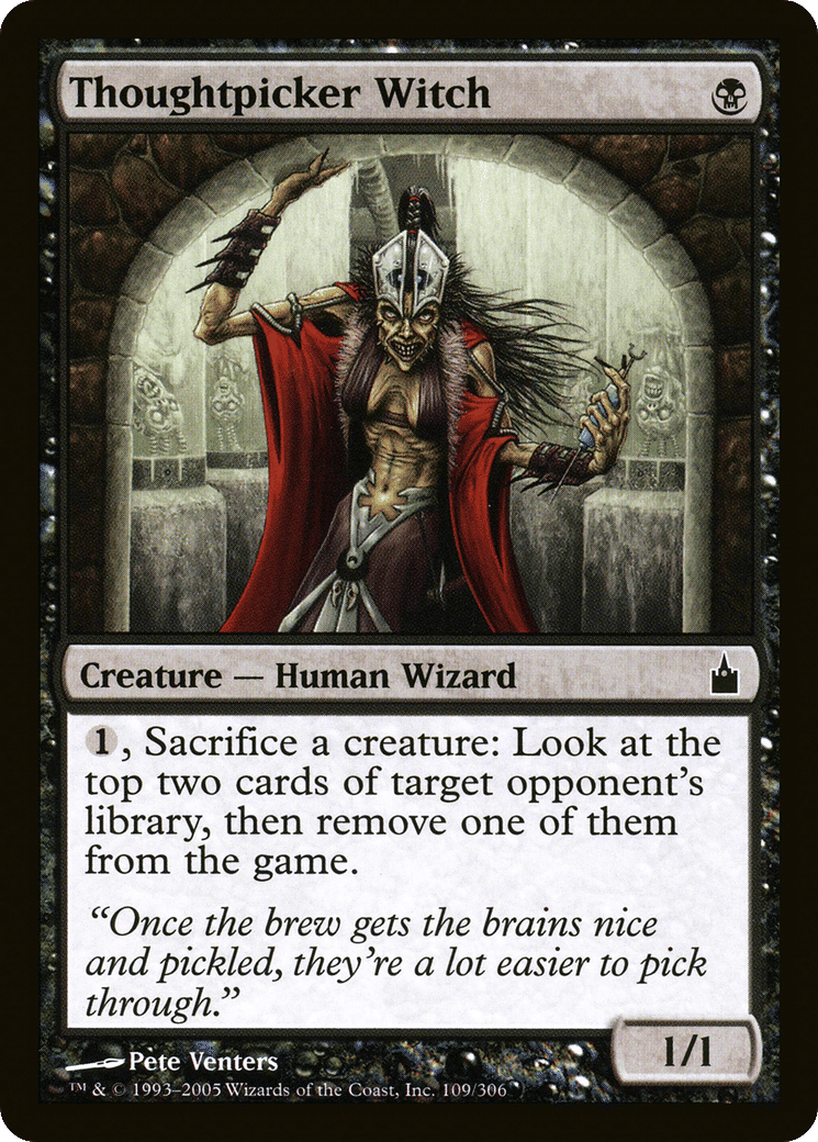 Thoughtpicker Witch — Ravnica: City of Guilds — Magic: The Gathering