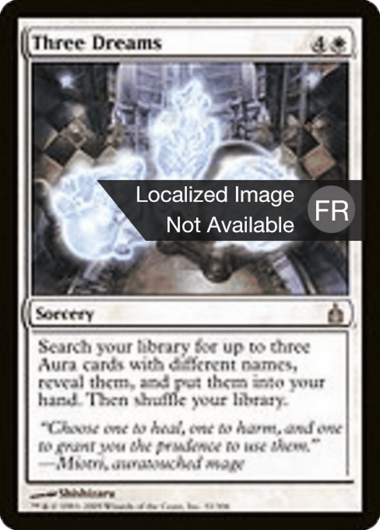 Trois rêves — Ravnica: City of Guilds — Magic: The Gathering