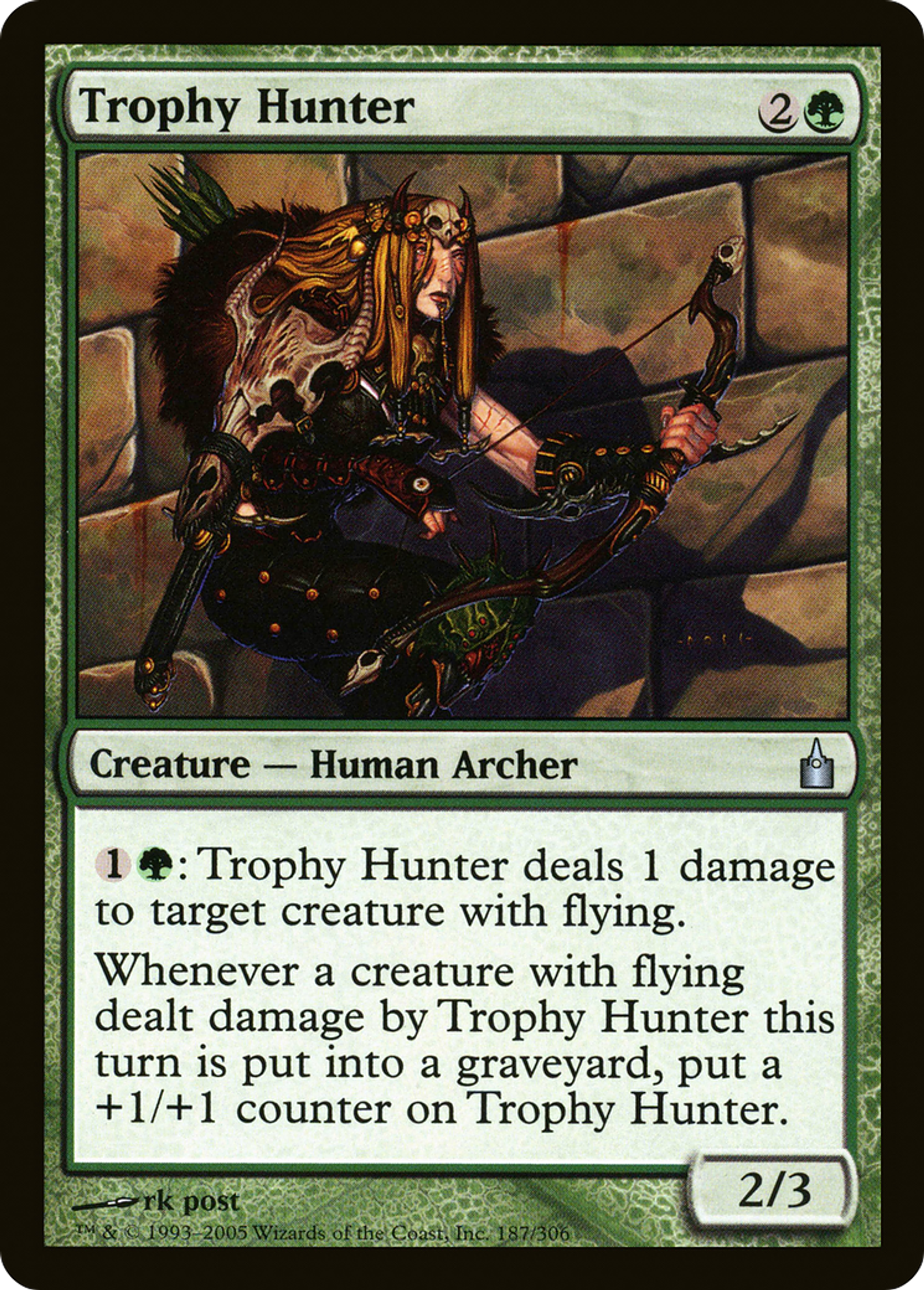 Trophy Hunter — Ravnica: City of Guilds — Magic: The Gathering