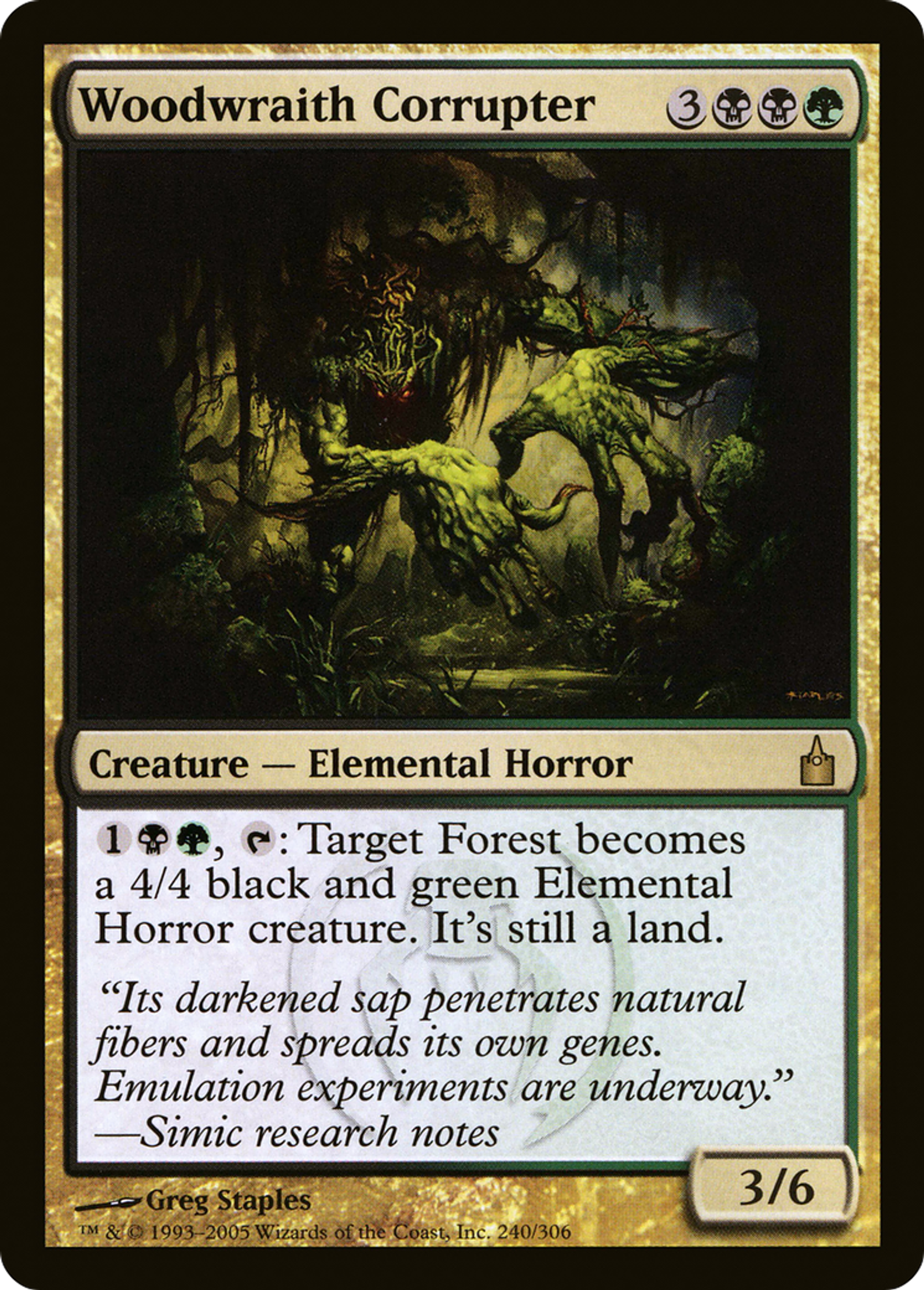 Corrupteur spectrebois — Ravnica: City of Guilds — Magic: The Gathering