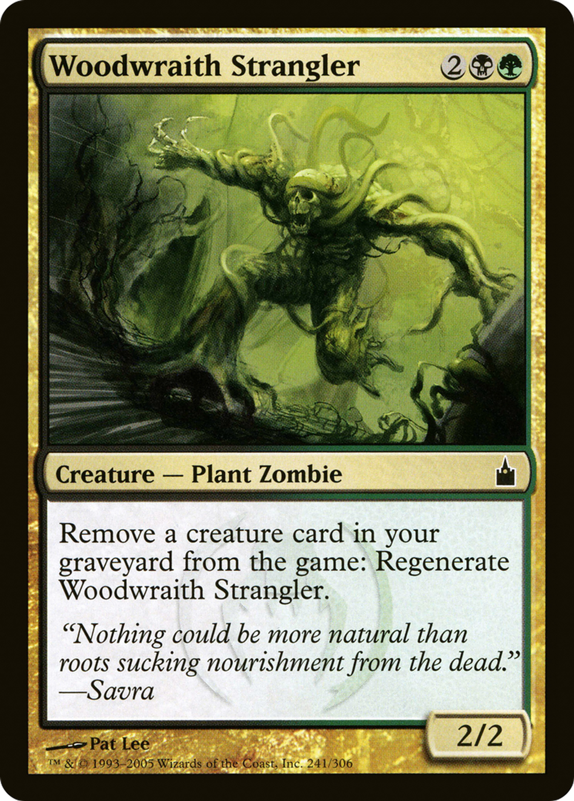 Woodwraith Strangler — Ravnica: City of Guilds — Magic: The Gathering