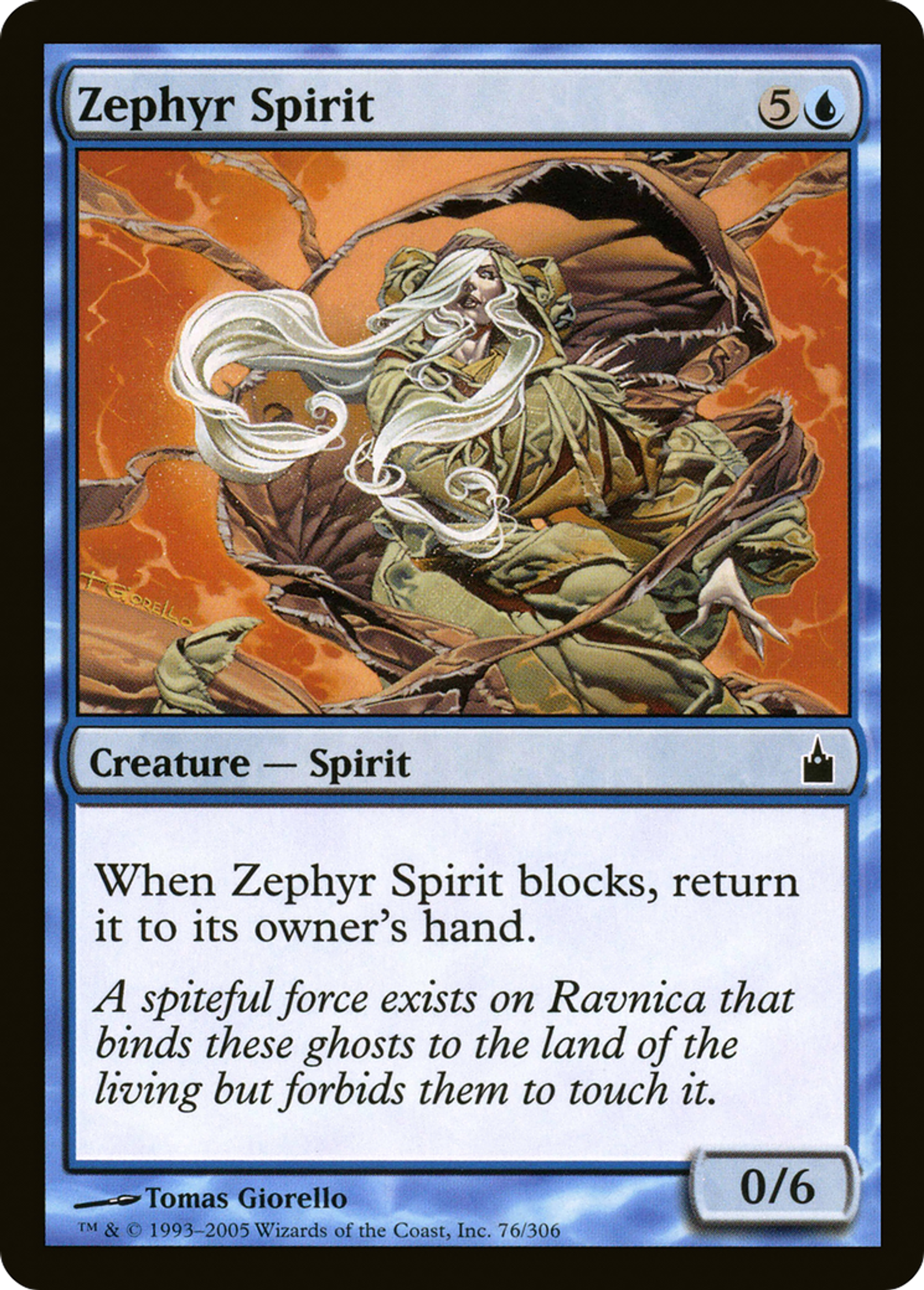 Esprit du zéphyr — Ravnica: City of Guilds — Magic: The Gathering