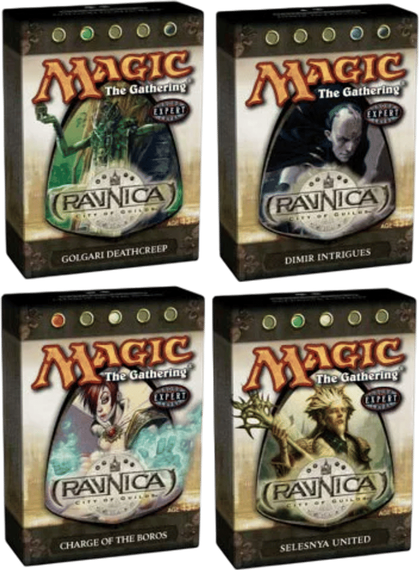 Ravnica Theme Deck Display from Ravnica: City of Guilds - Magic: The Gathering