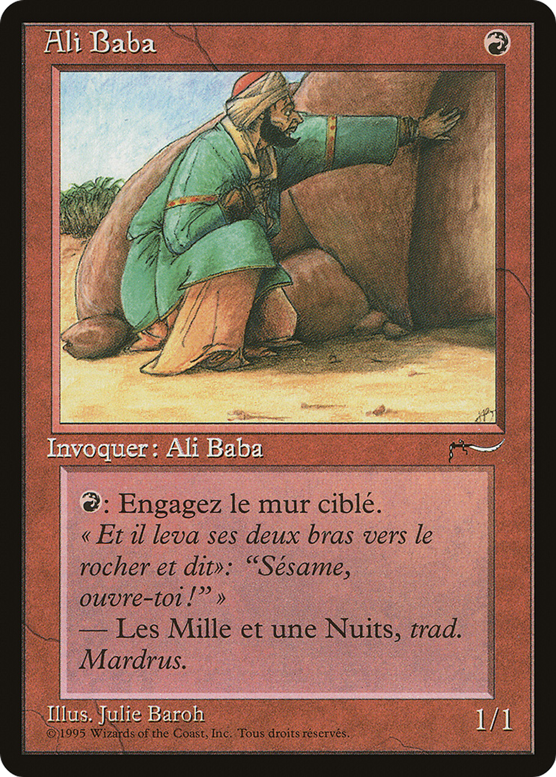 Ali Baba — Renaissance — Magic: The Gathering