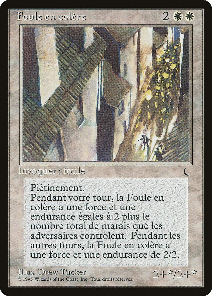 Foule en colère — Renaissance — Magic: The Gathering