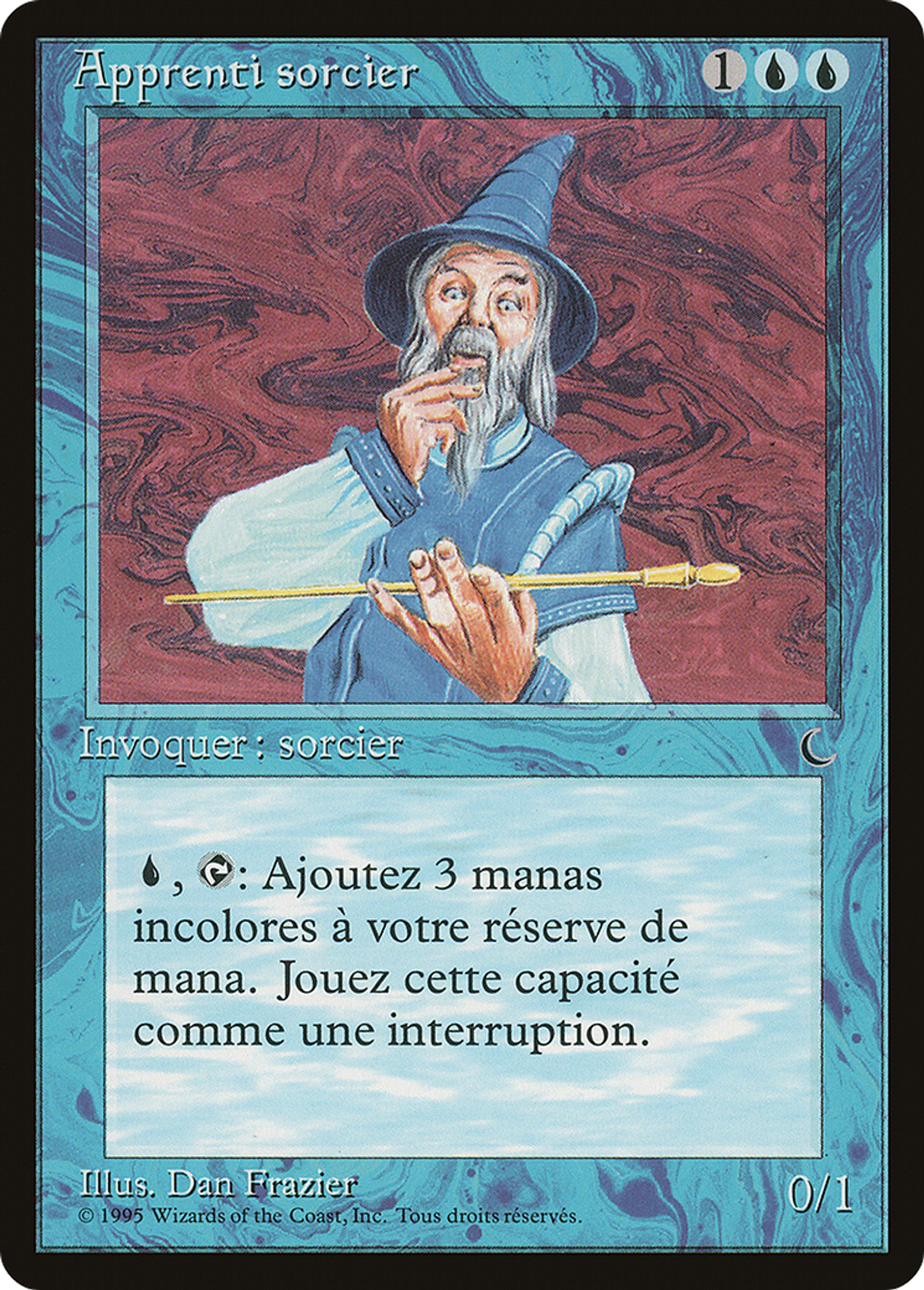 Apprentice Wizard — Renaissance — Magic: The Gathering