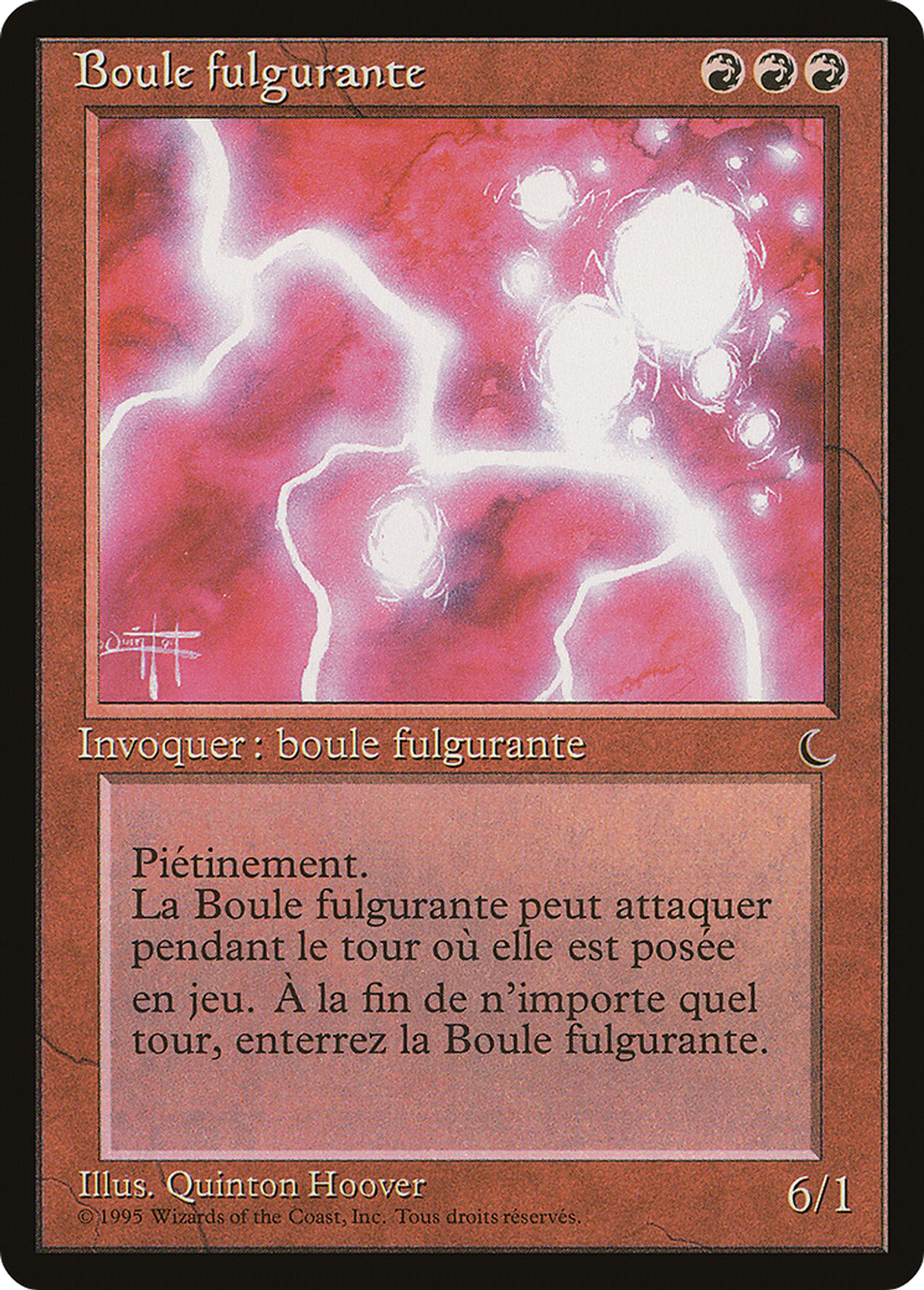 Ball Lightning — Renaissance — Magic: The Gathering