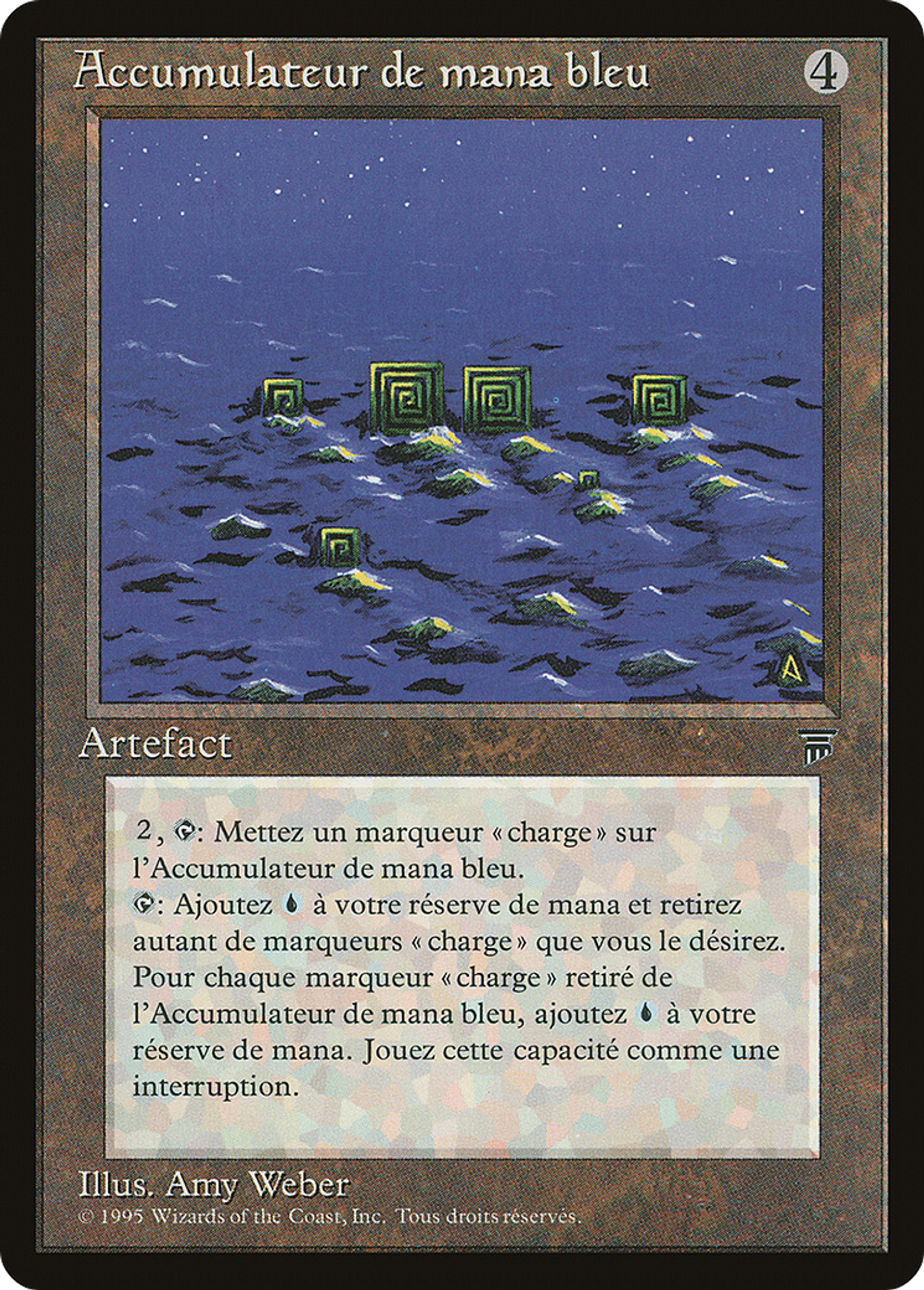 Blue Mana Battery — Renaissance — Magic: The Gathering