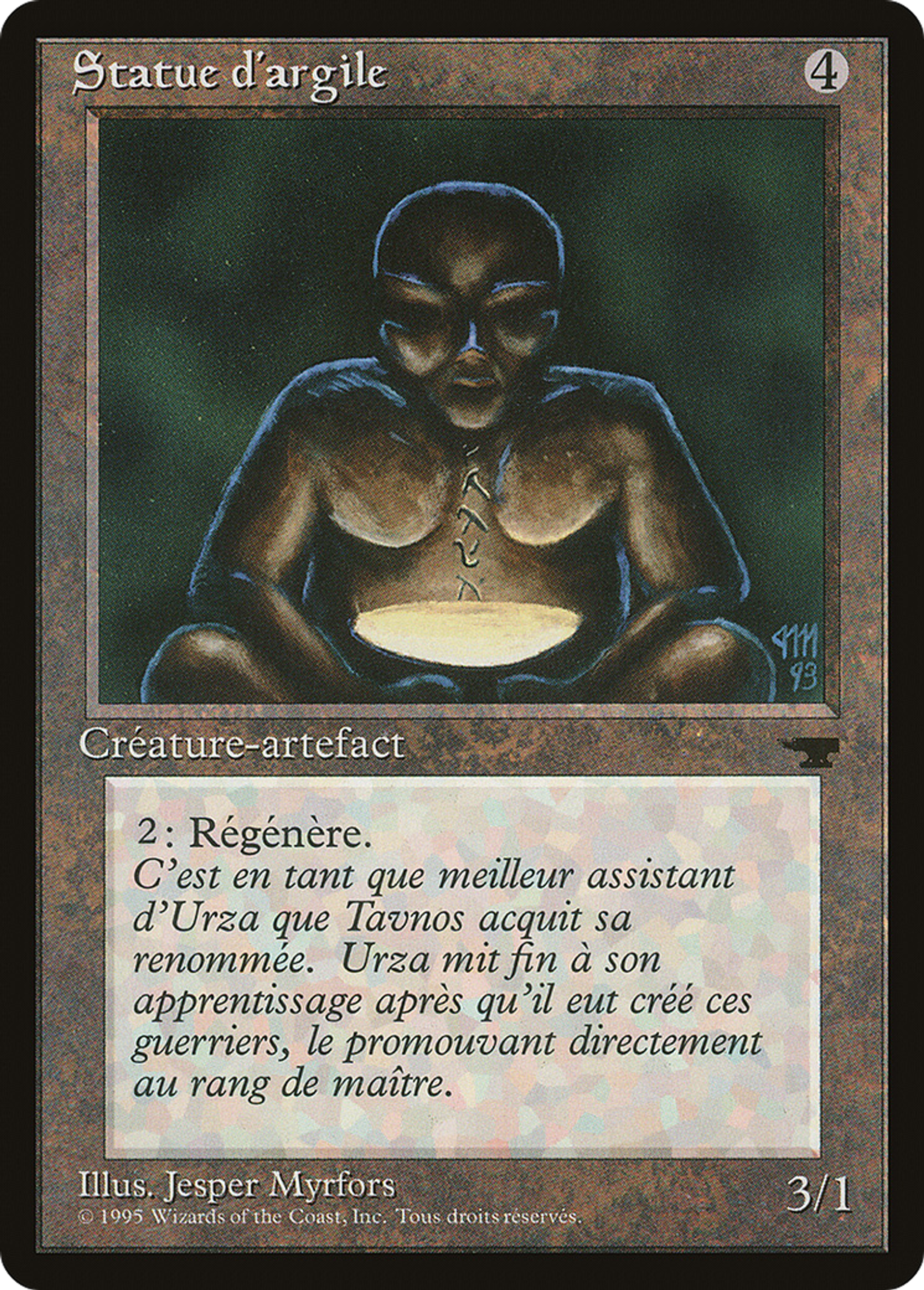 Clay Statue — Renaissance — Magic: The Gathering