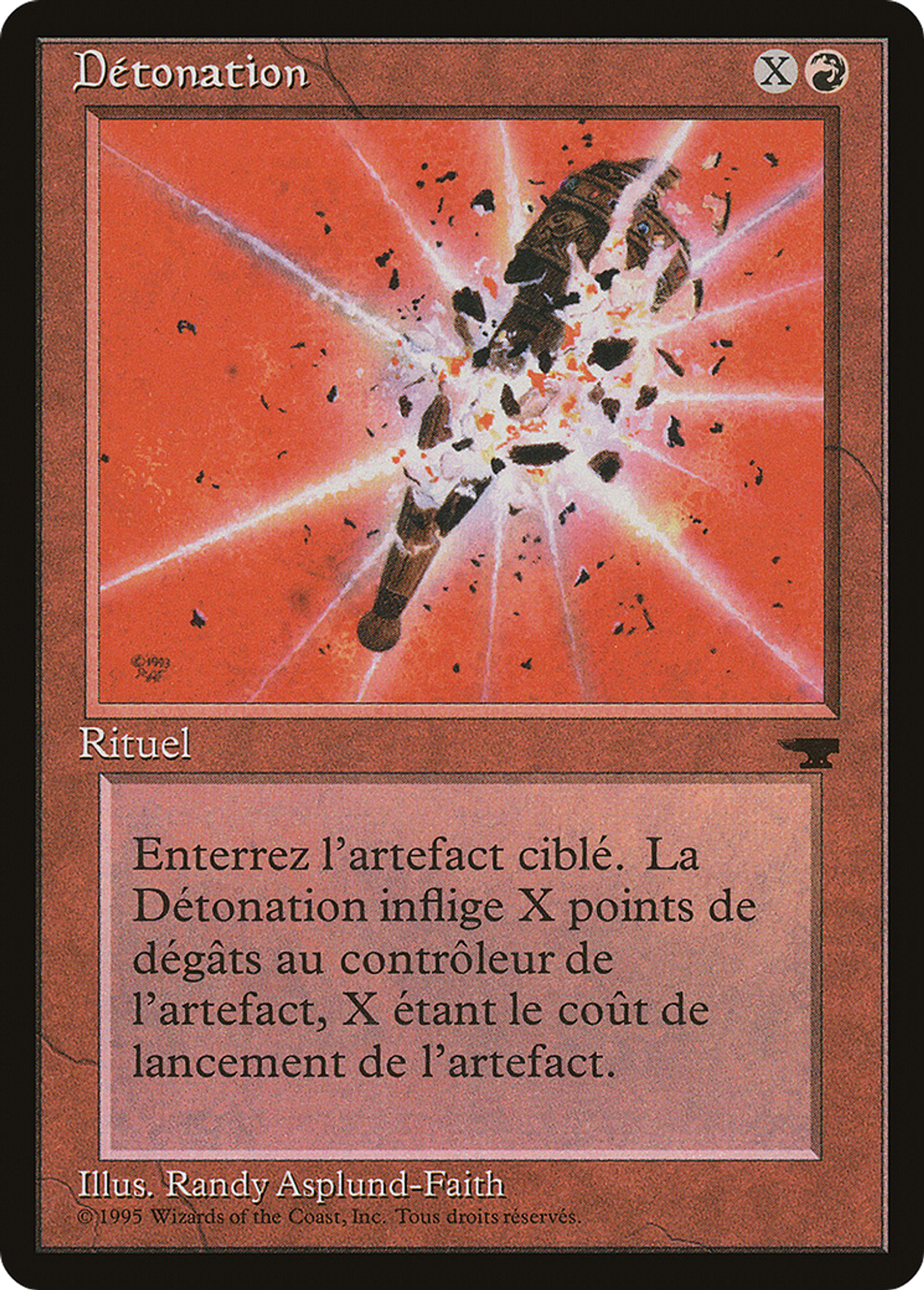 Detonate — Renaissance — Magic: The Gathering