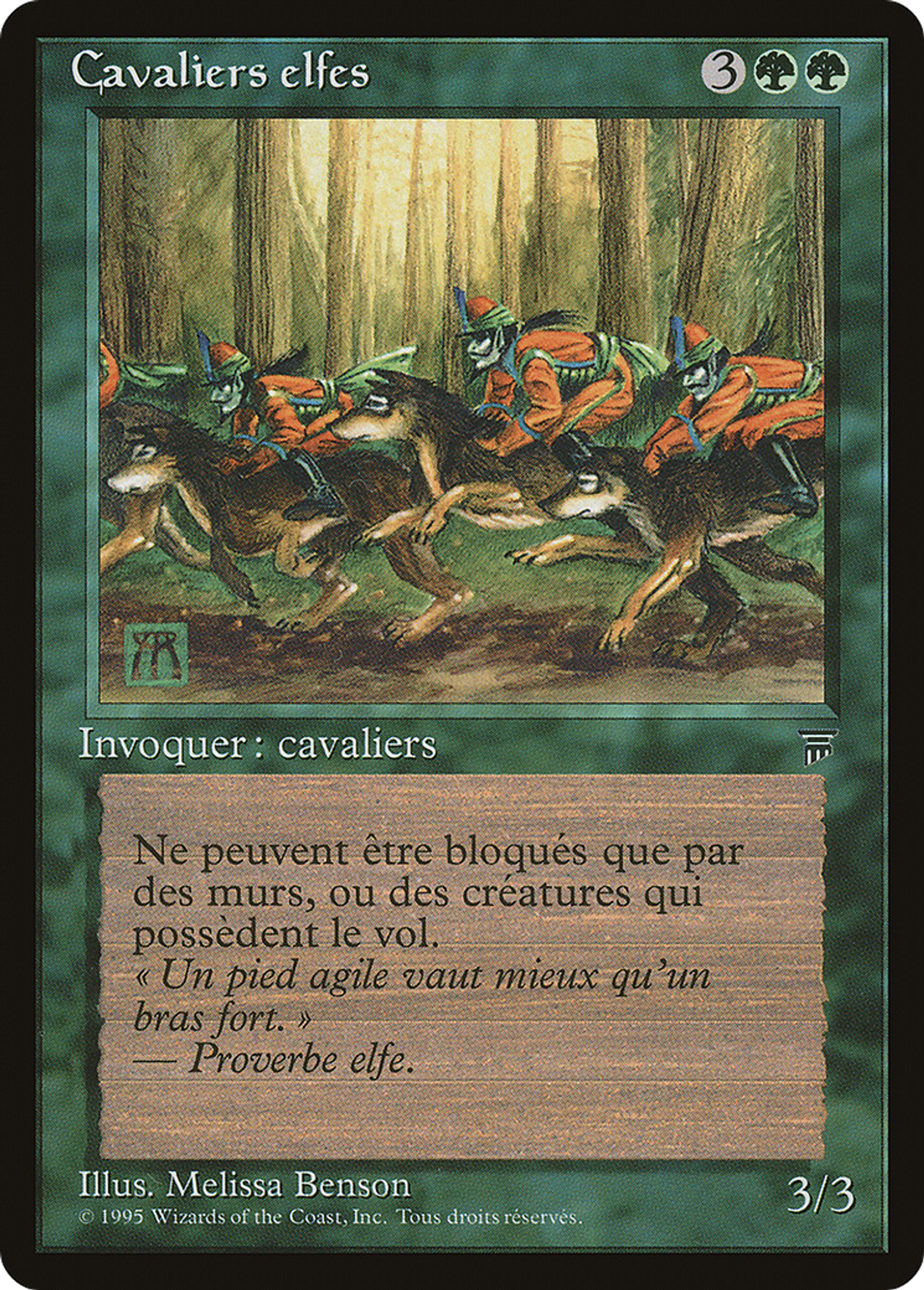 Elven Riders — Renaissance — Magic: The Gathering