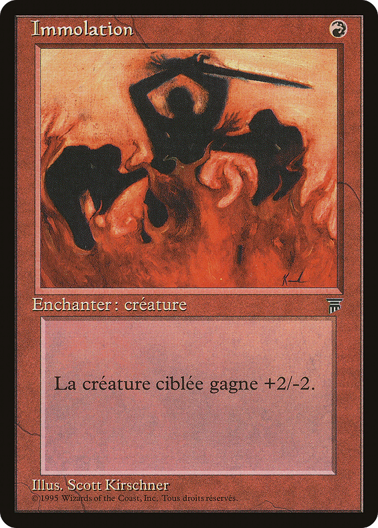 Immolation — Renaissance — Magic: The Gathering