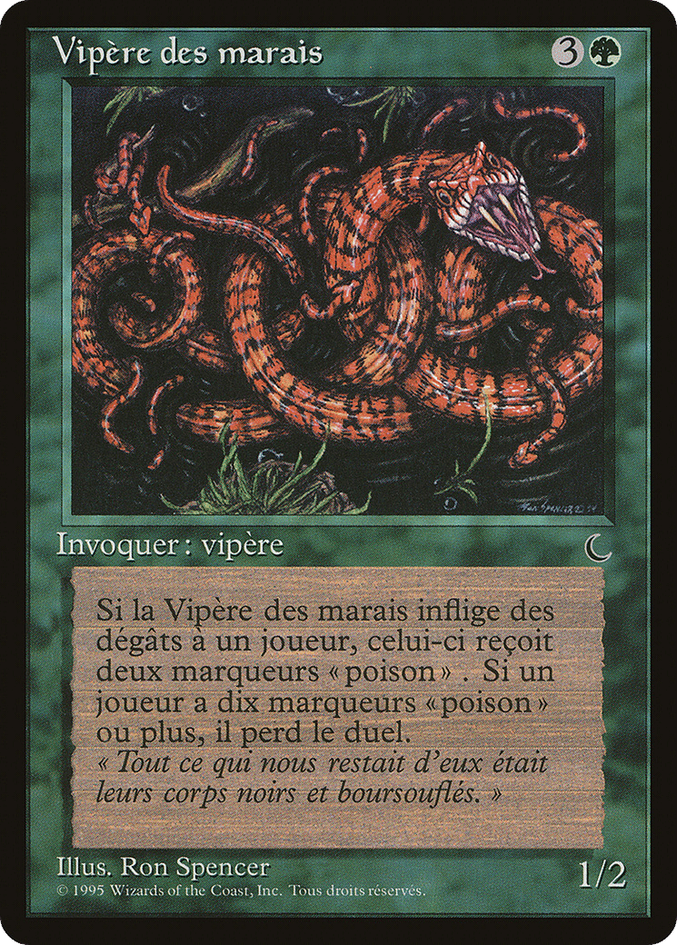 Marsh Viper — Renaissance — Magic: The Gathering