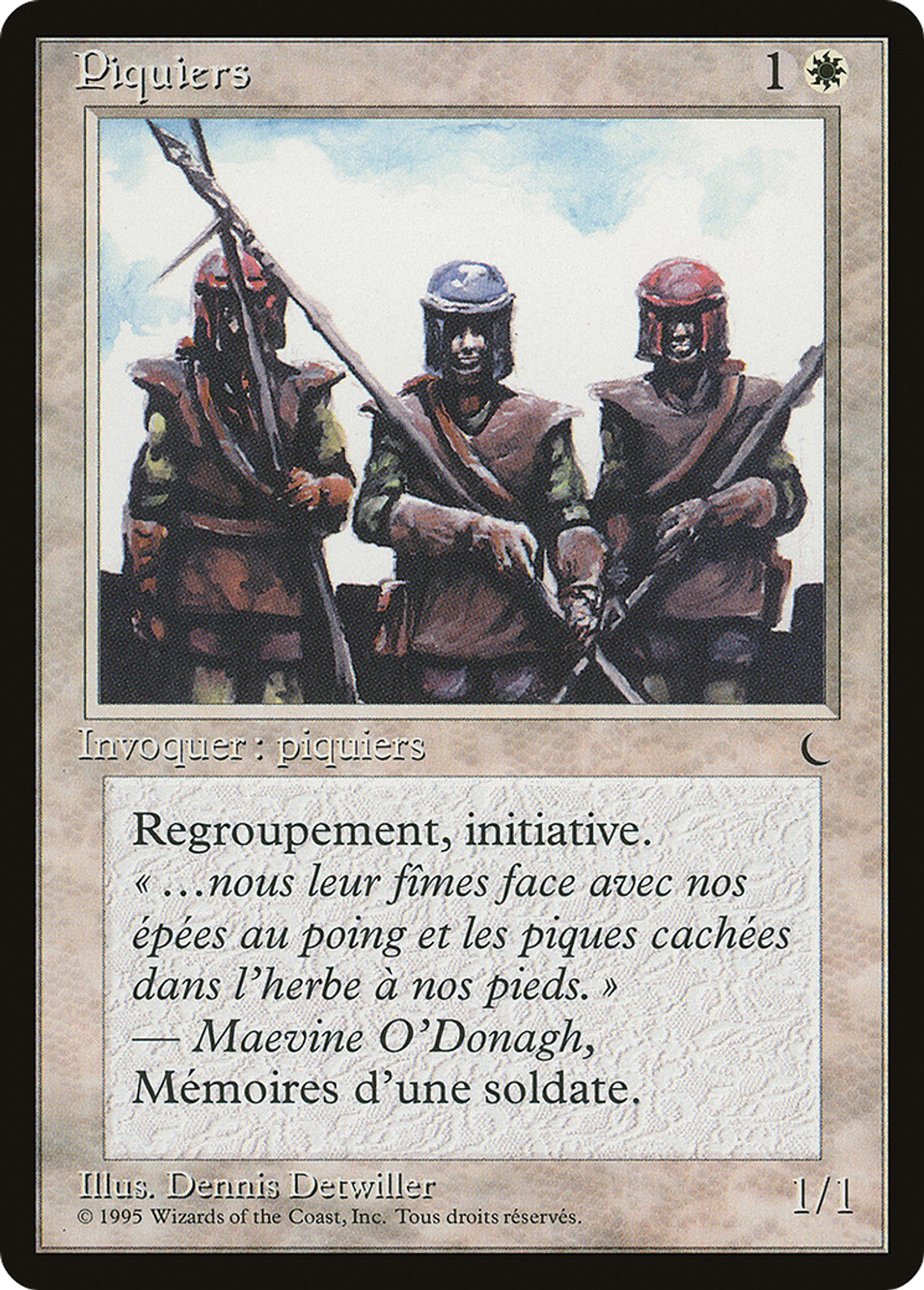 Piquiers — Renaissance — Magic: The Gathering