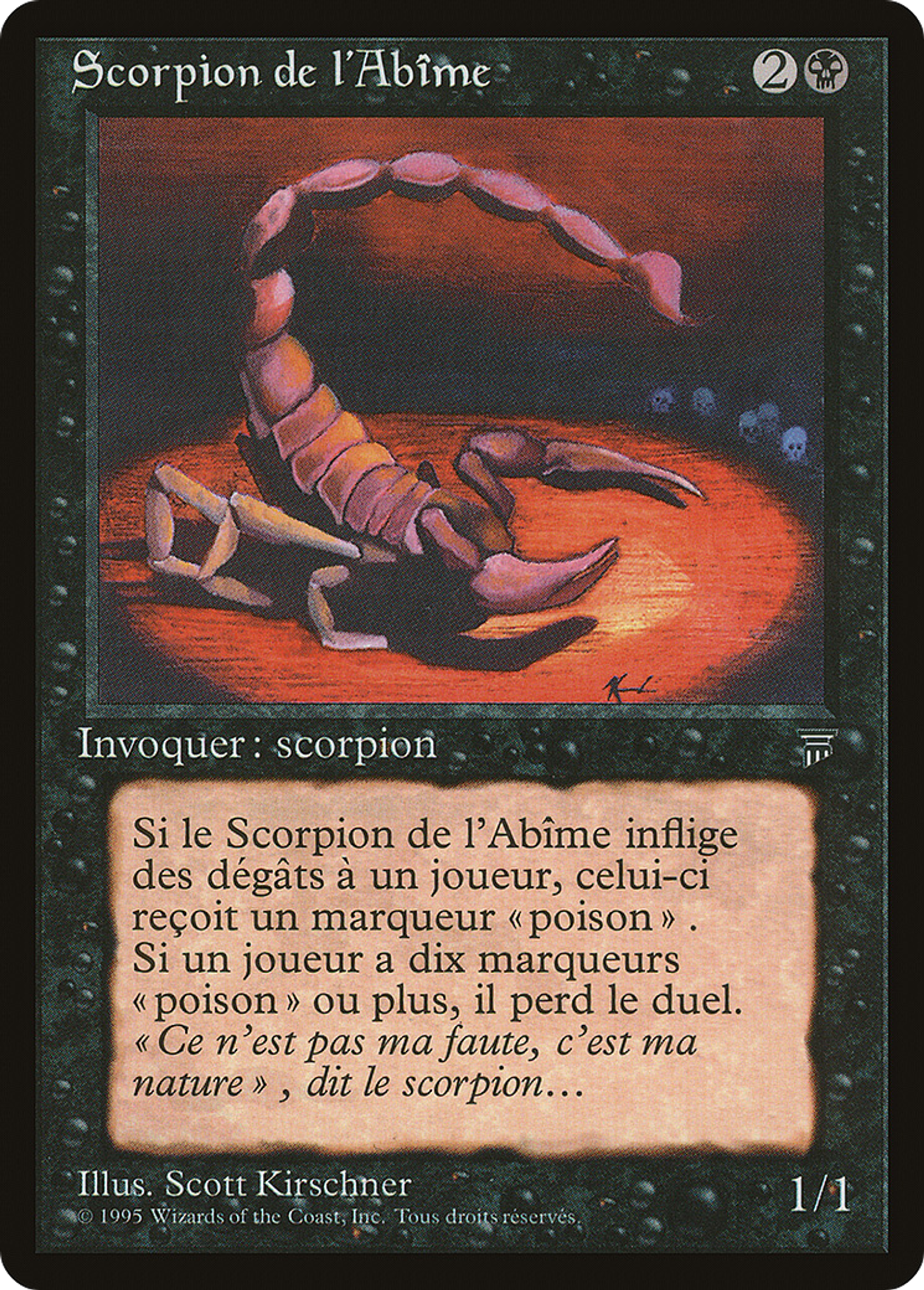 Pit Scorpion — Renaissance — Magic: The Gathering