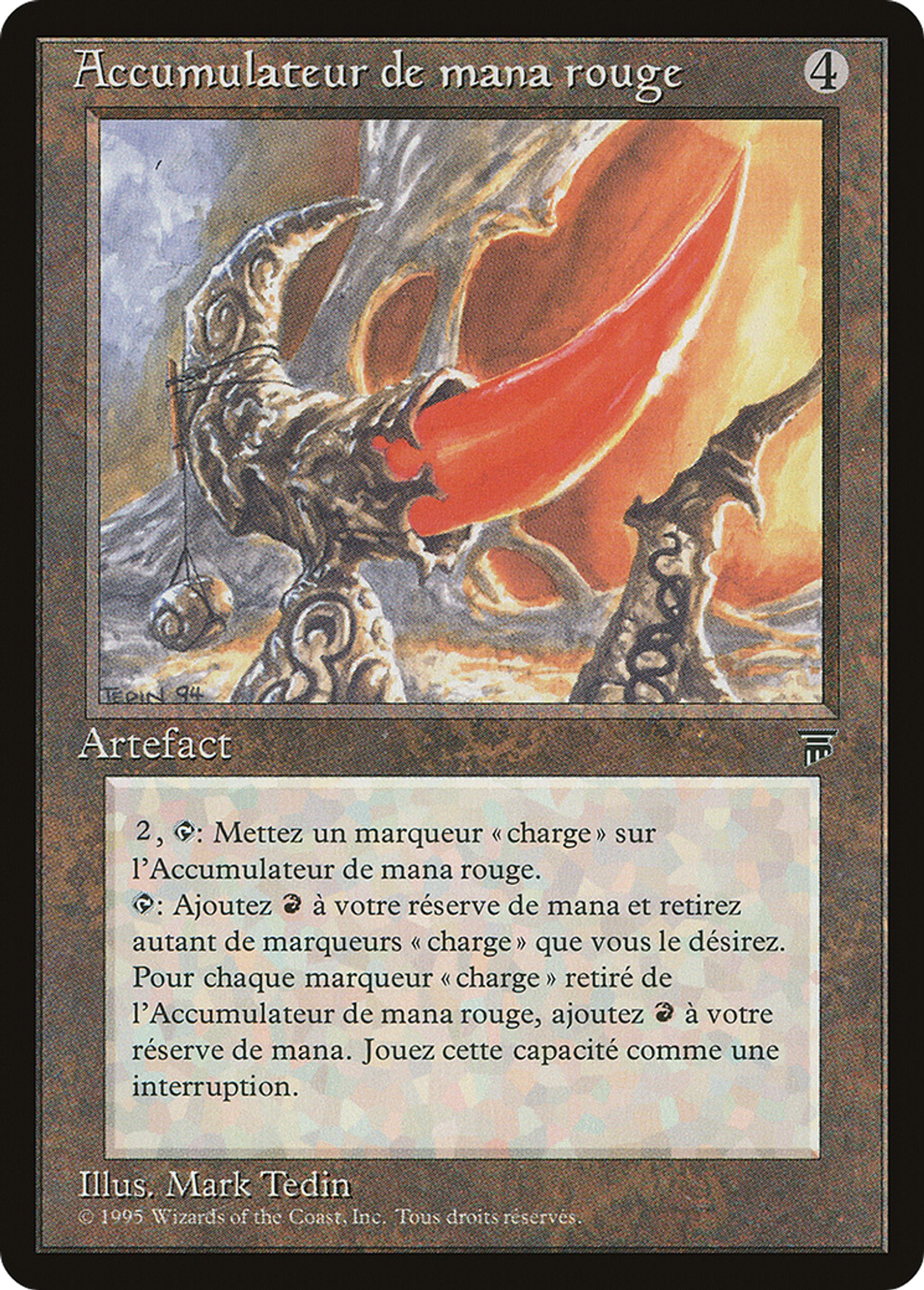 Red Mana Battery — Renaissance — Magic: The Gathering
