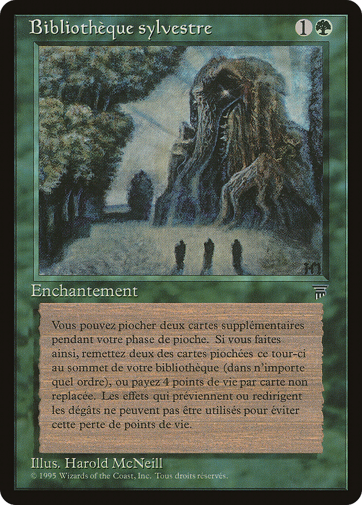 Sylvan Library — Renaissance — Magic: The Gathering