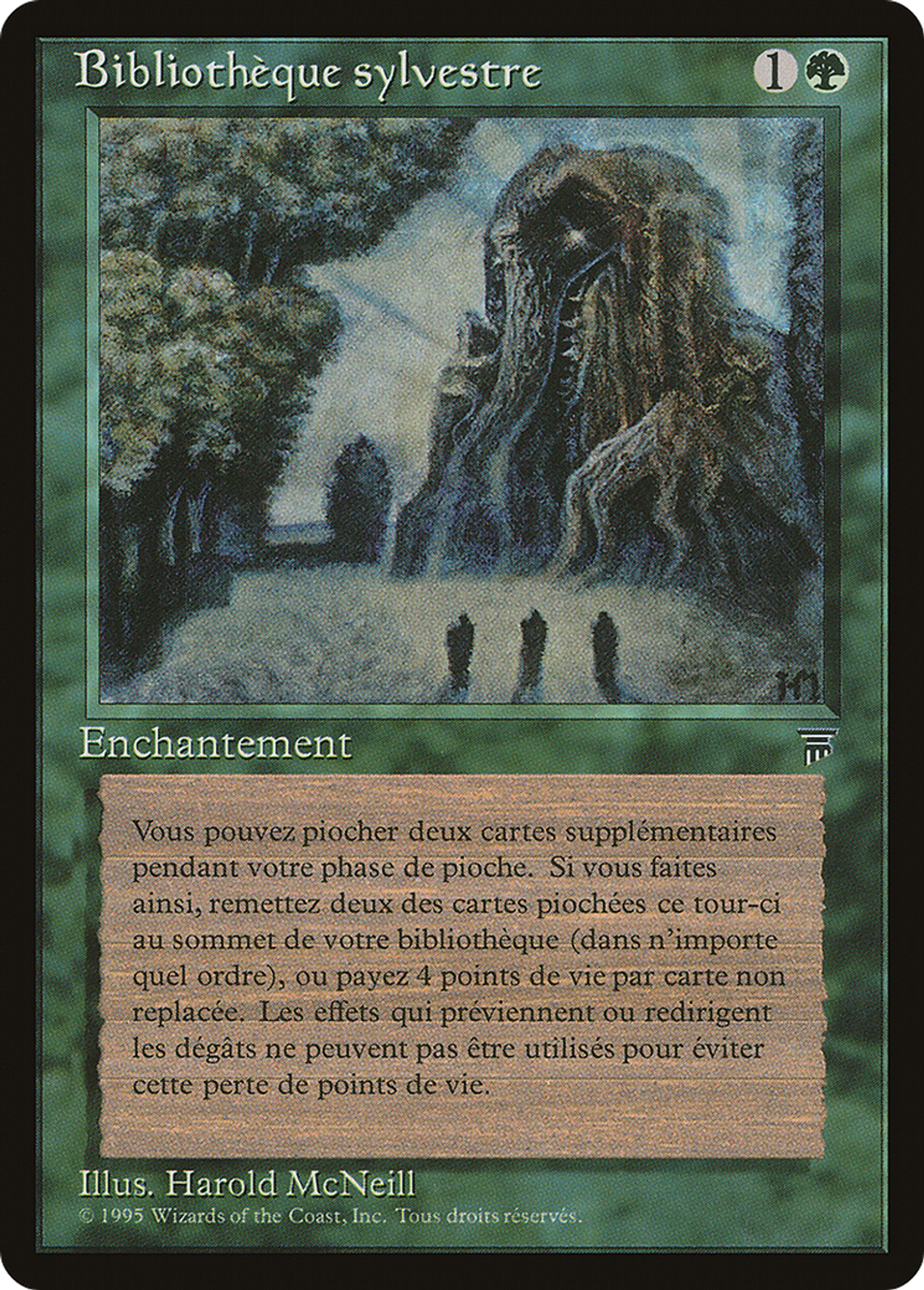 Sylvan Library — Renaissance — Magic: The Gathering