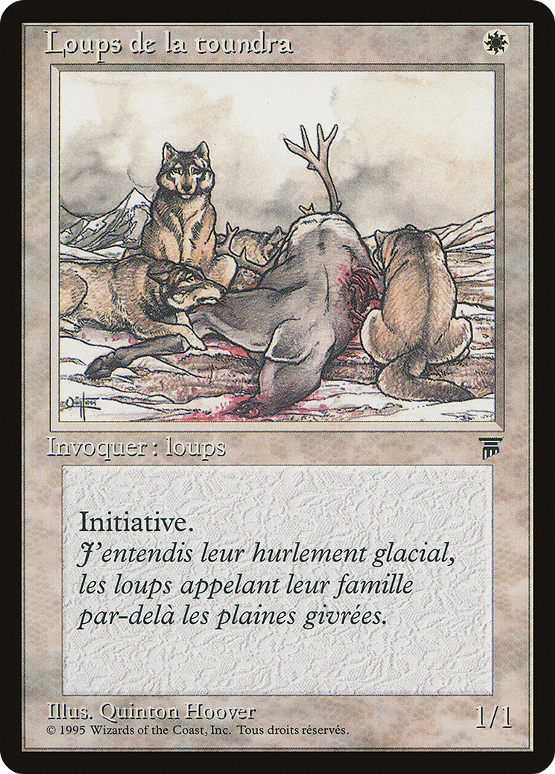 Tundra Wolves — Renaissance — Magic: The Gathering