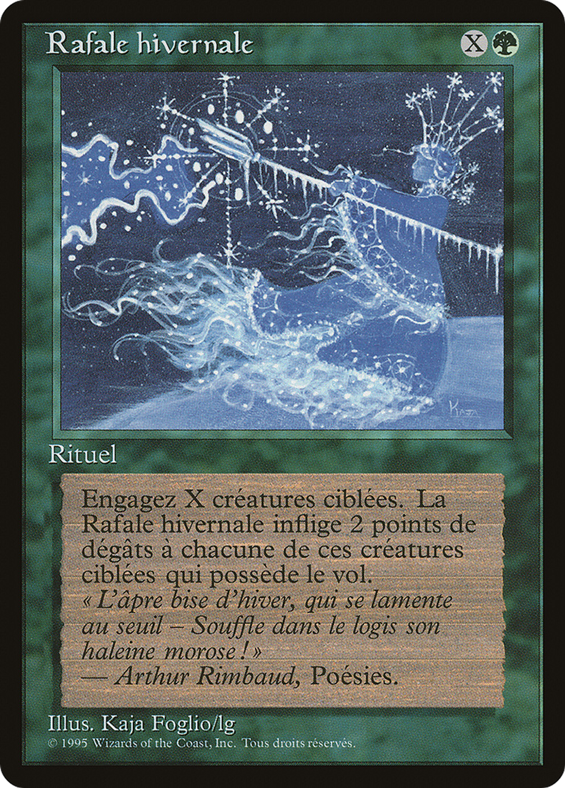 Winter Blast — Renaissance — Magic: The Gathering