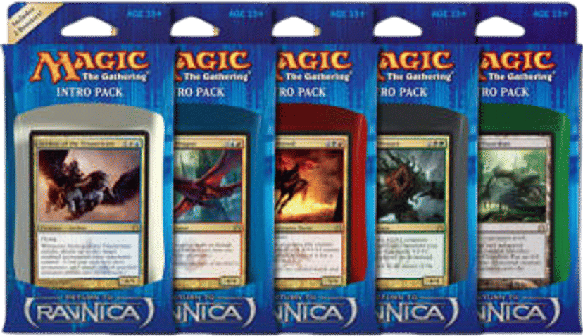 Return to Ravnica Intro Pack Display from Return to Ravnica - Magic: The Gathering