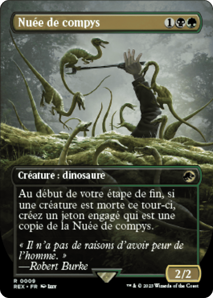 Nuée de compys — Jurassic World Collection — Magic: The Gathering