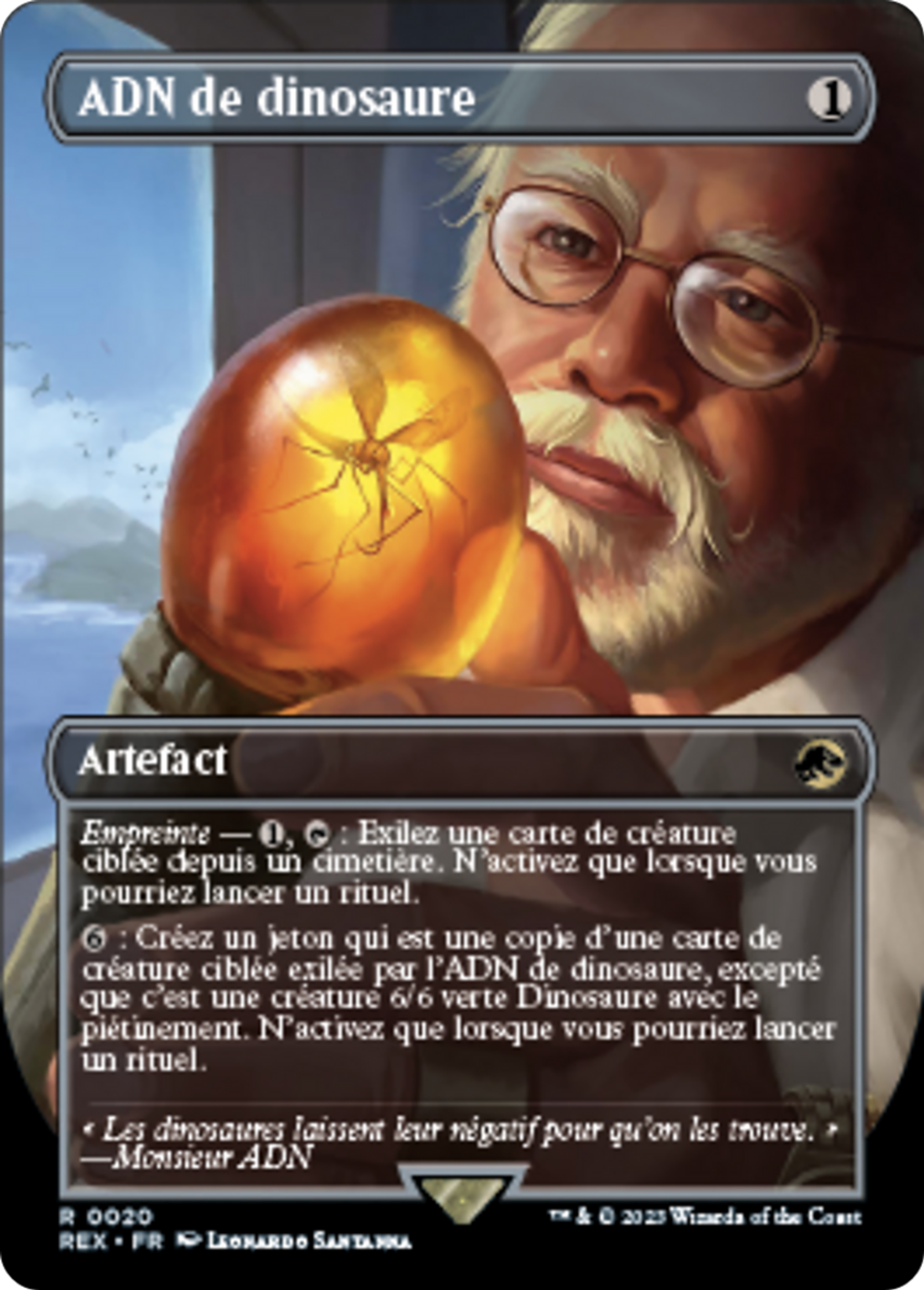 ADN de dinosaure — Jurassic World Collection — Magic: The Gathering