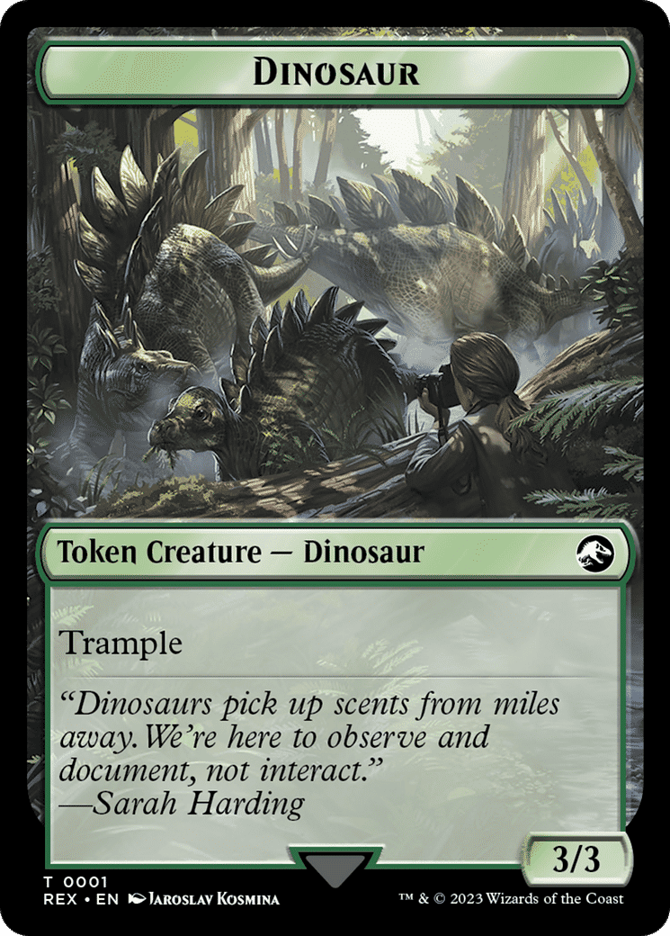Dinosaur — Jurassic World Collection — Magic: The Gathering