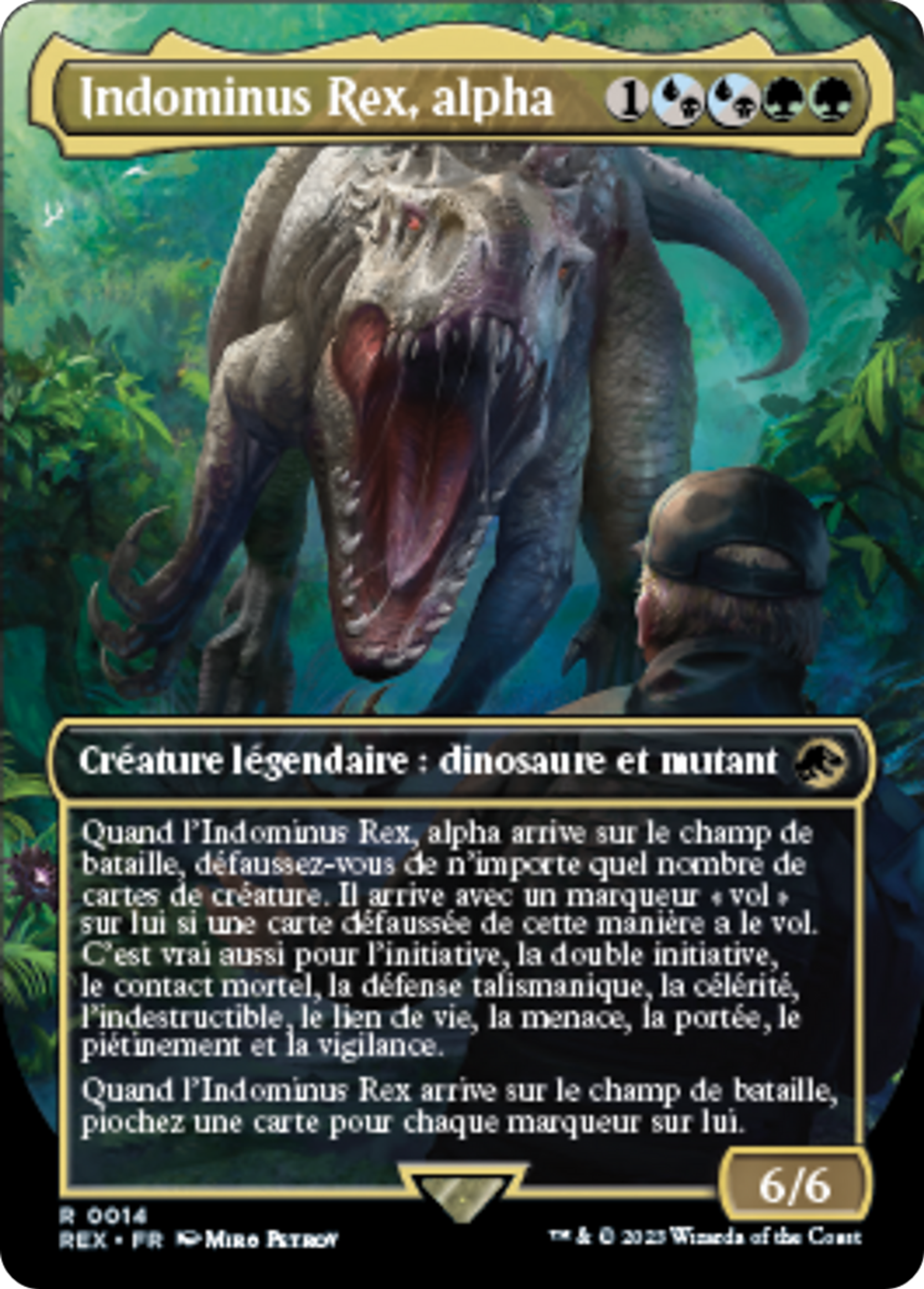 Indominus Rex, alpha — Jurassic World Collection — Magic: The Gathering