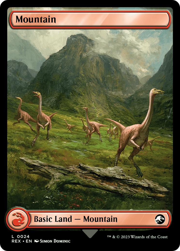 Montagne from Jurassic World Collection - Magic: The Gathering
