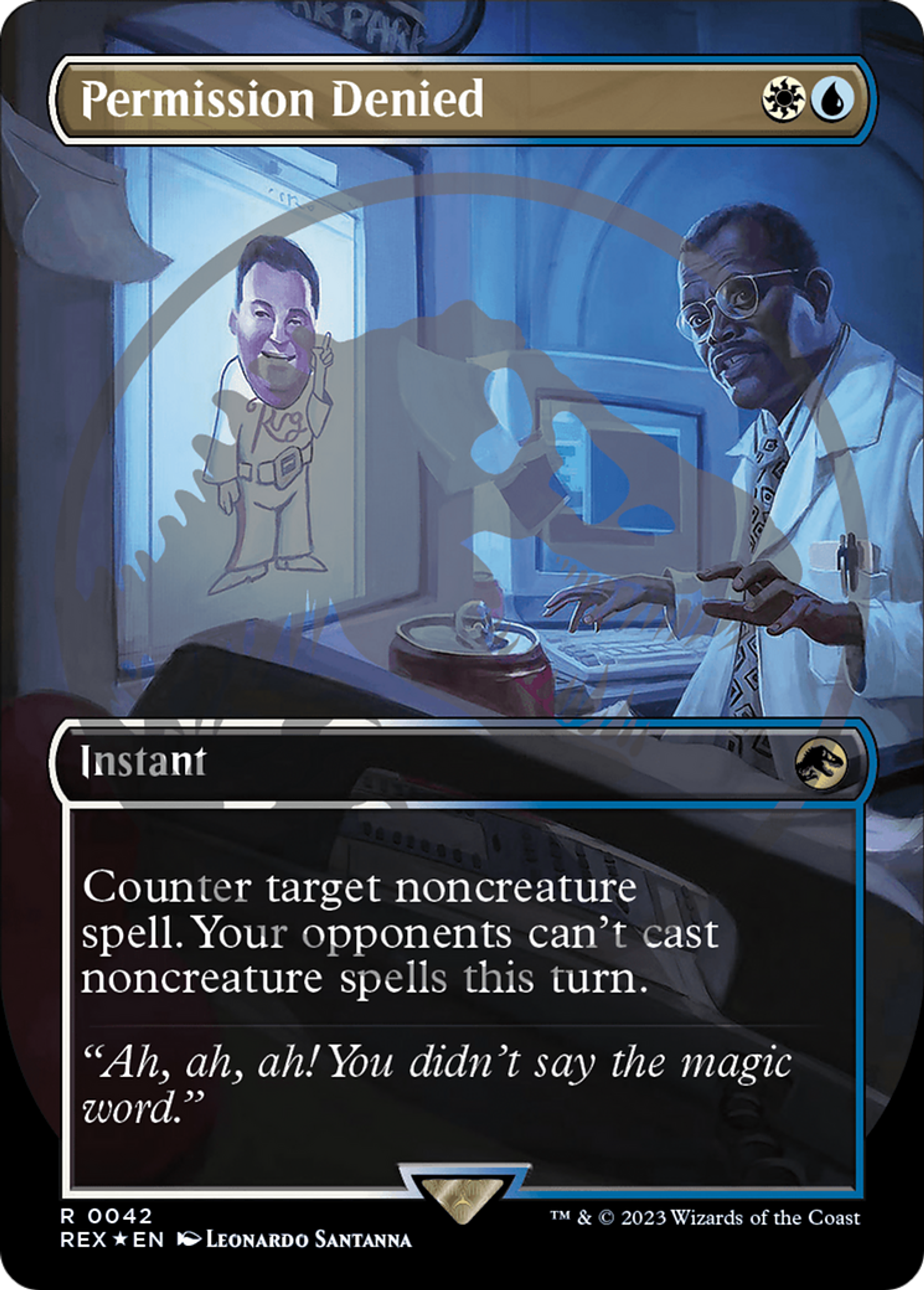 Permission Denied — Jurassic World Collection — Magic: The Gathering