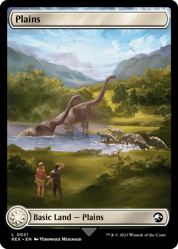 Plains — Jurassic World Collection — Magic: The Gathering