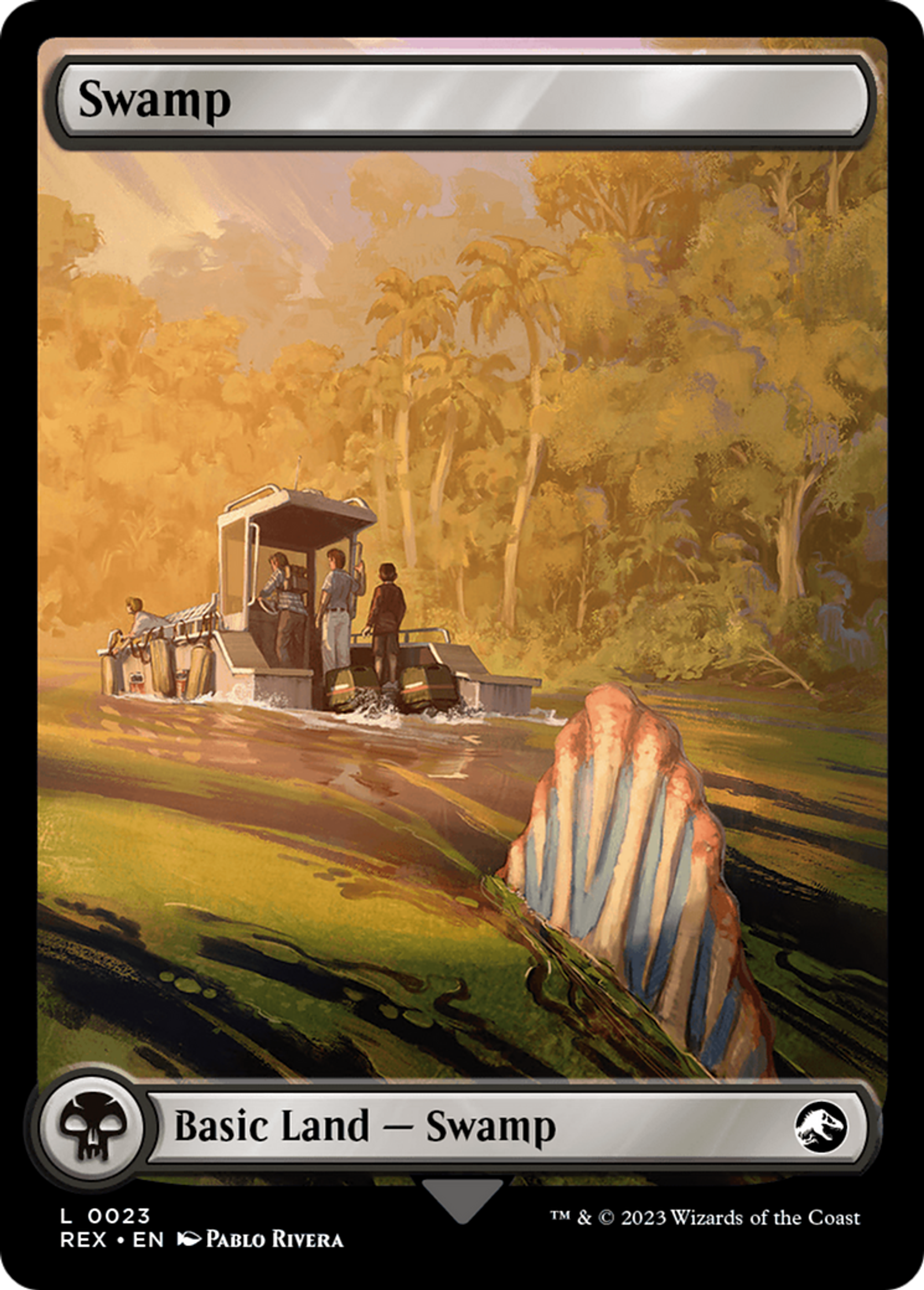 Swamp — Jurassic World Collection — Magic: The Gathering