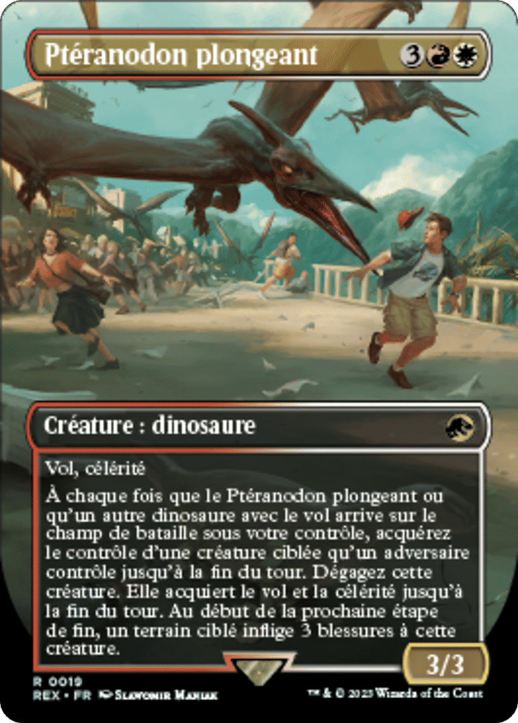 Ptéranodon plongeant — Jurassic World Collection — Magic: The Gathering