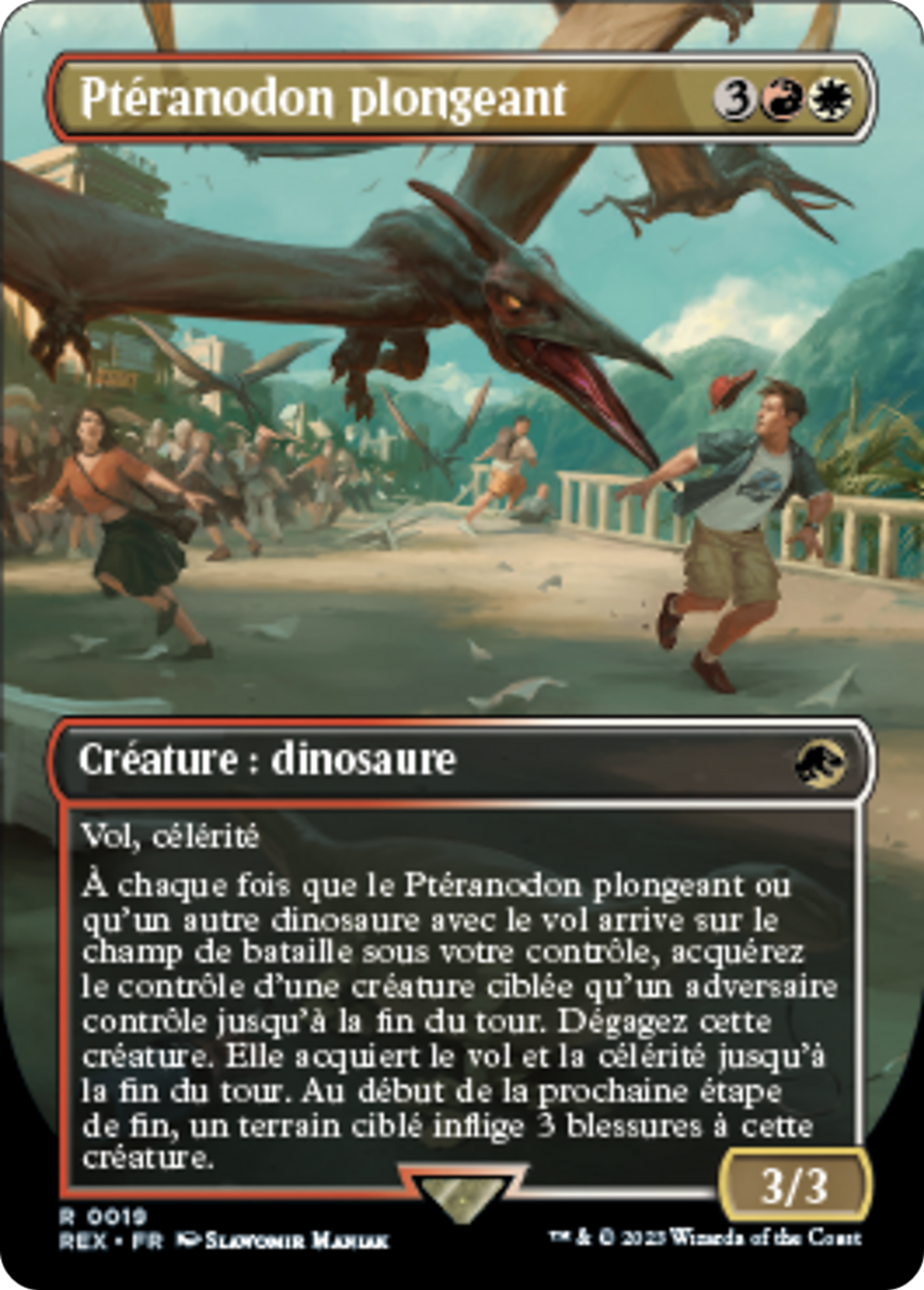 Ptéranodon plongeant — Jurassic World Collection — Magic: The Gathering