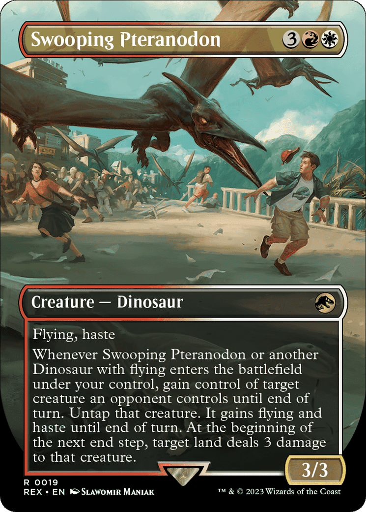 Swooping Pteranodon — Jurassic World Collection — Magic: The Gathering
