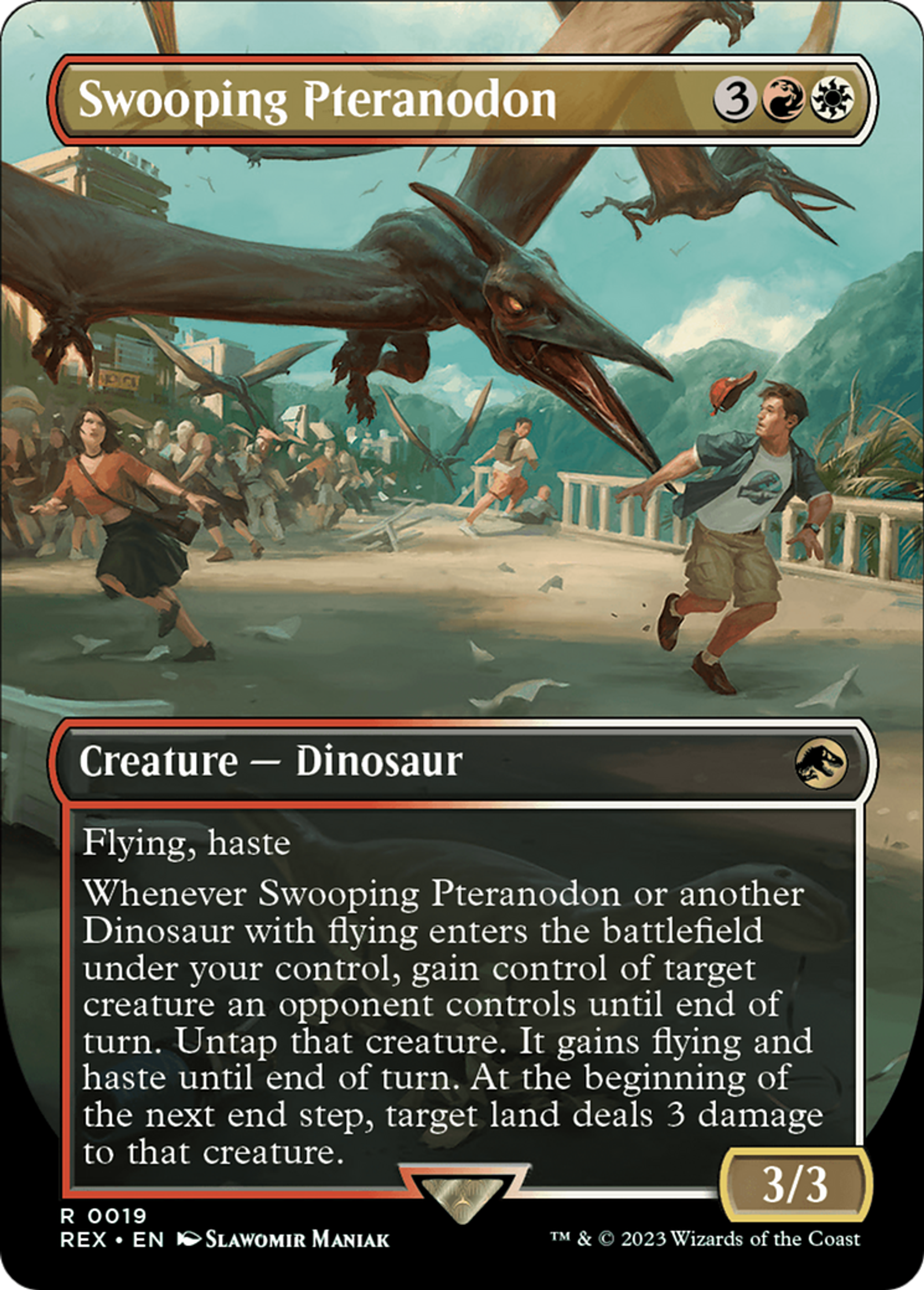 Swooping Pteranodon — Jurassic World Collection — Magic: The Gathering