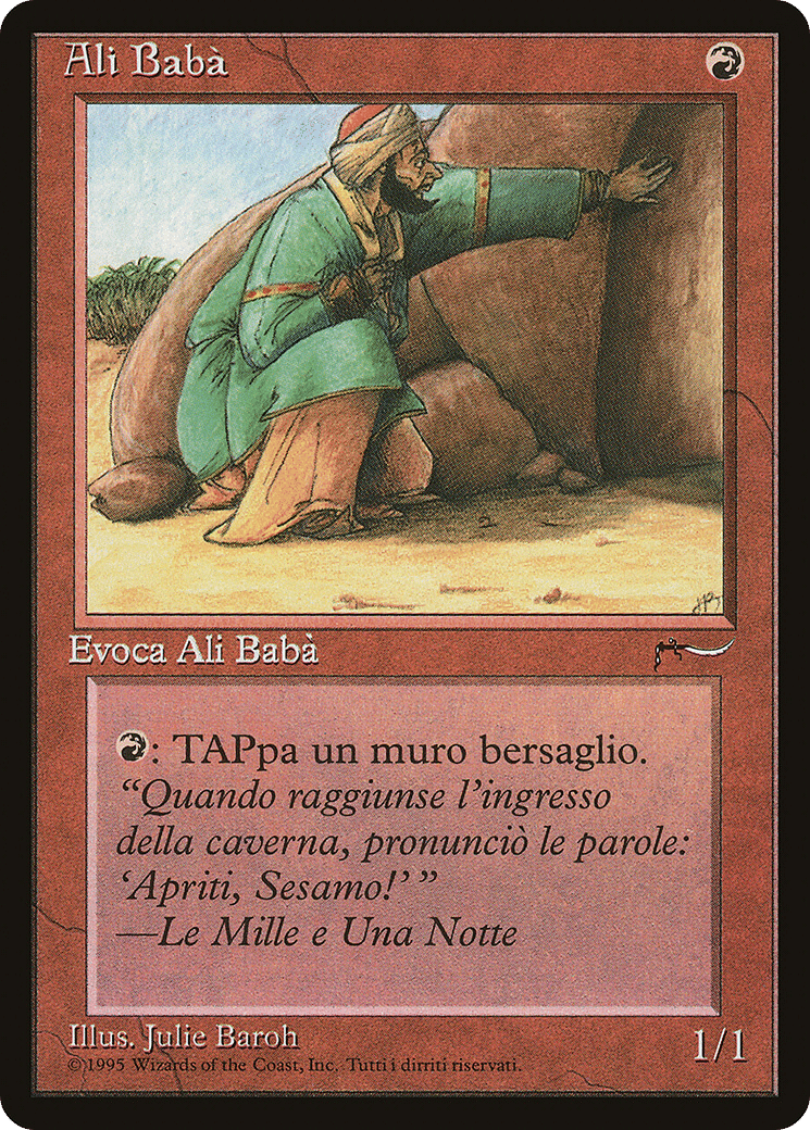 Ali Baba — Rinascimento — Magic: The Gathering