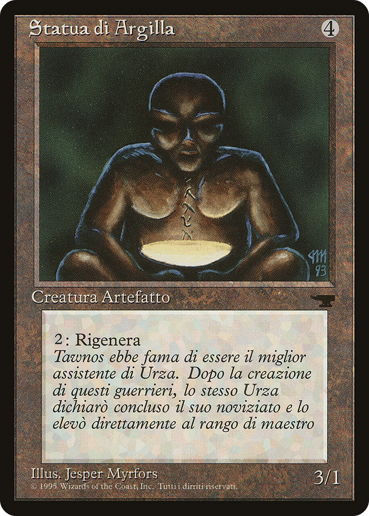 Clay Statue — Rinascimento — Magic: The Gathering