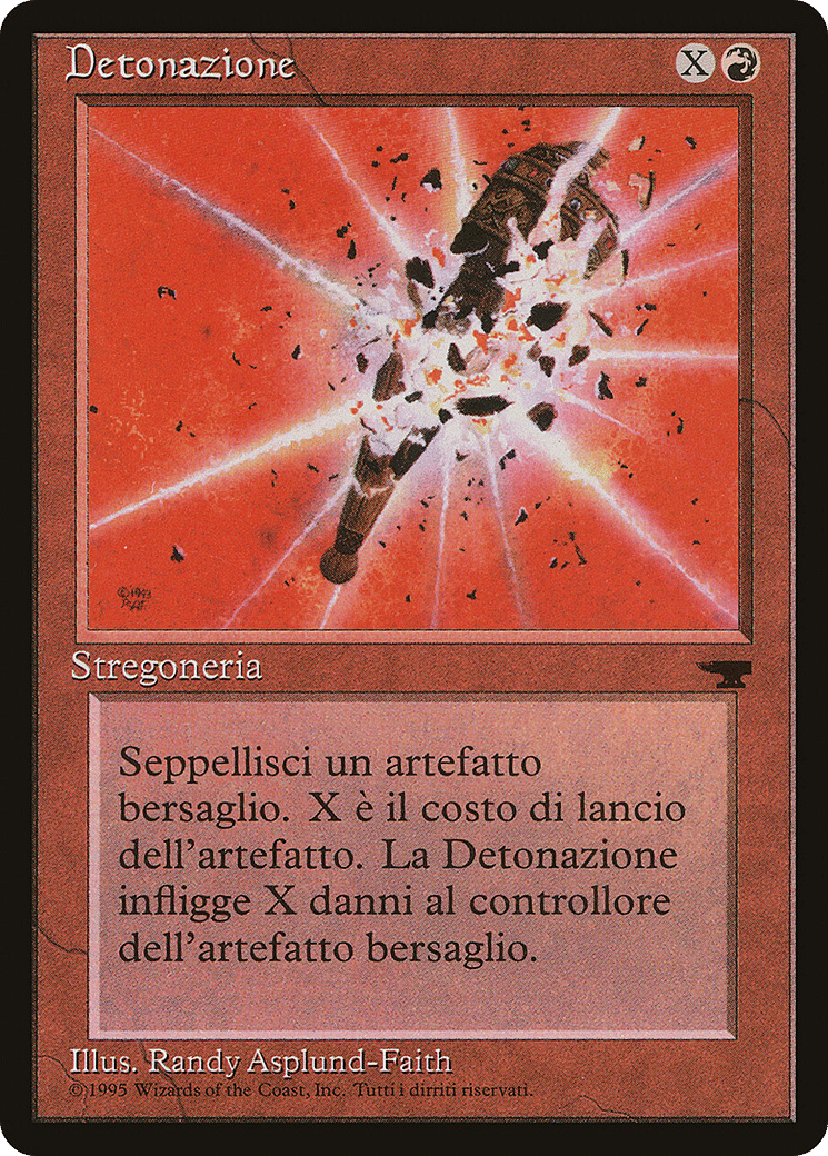 Detonate — Rinascimento — Magic: The Gathering