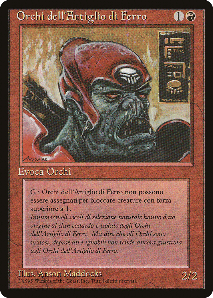 Ironclaw Orcs — Rinascimento — Magic: The Gathering