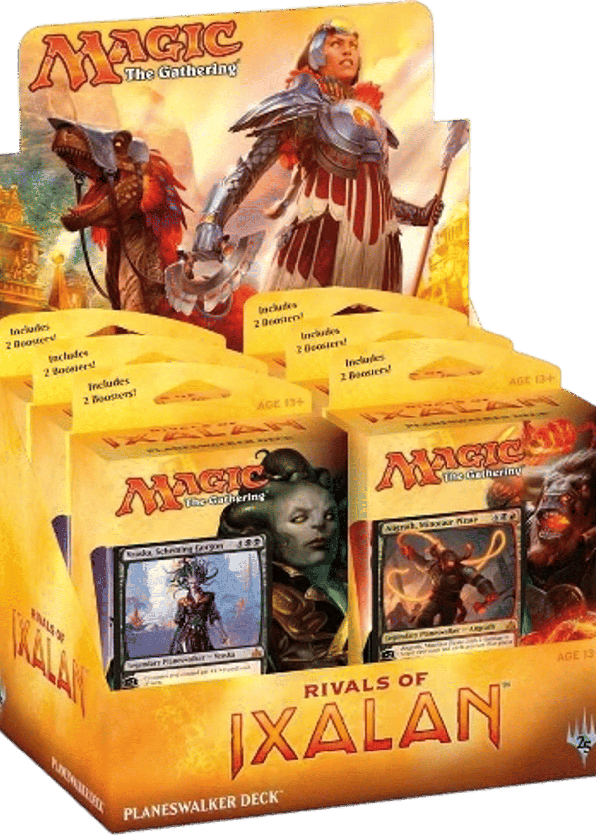 Rivals of Ixalan Planeswalker Deck Display from Rivals of Ixalan - Magic: The Gathering