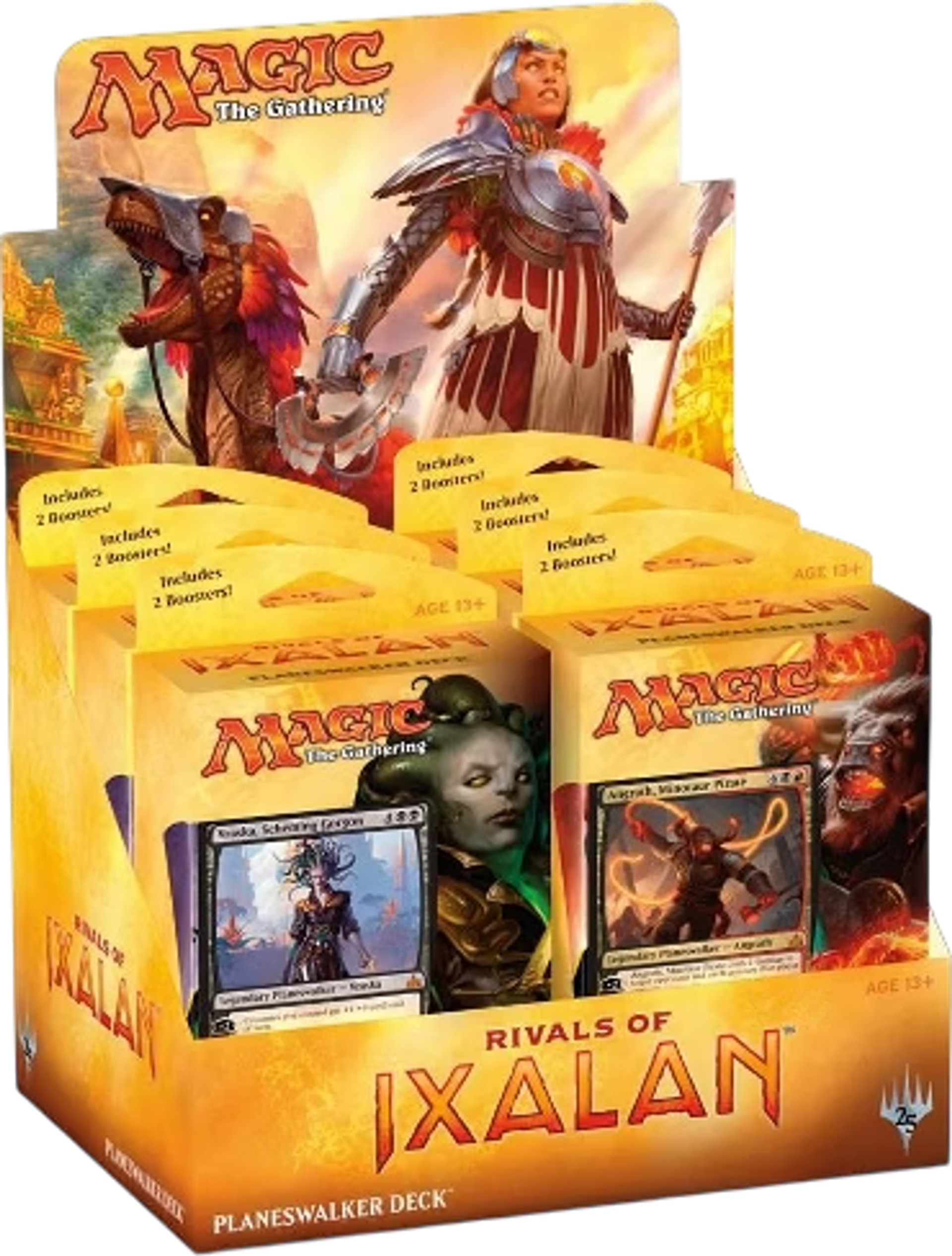 Product image for Rivals of Ixalan Planeswalker Deck Display
