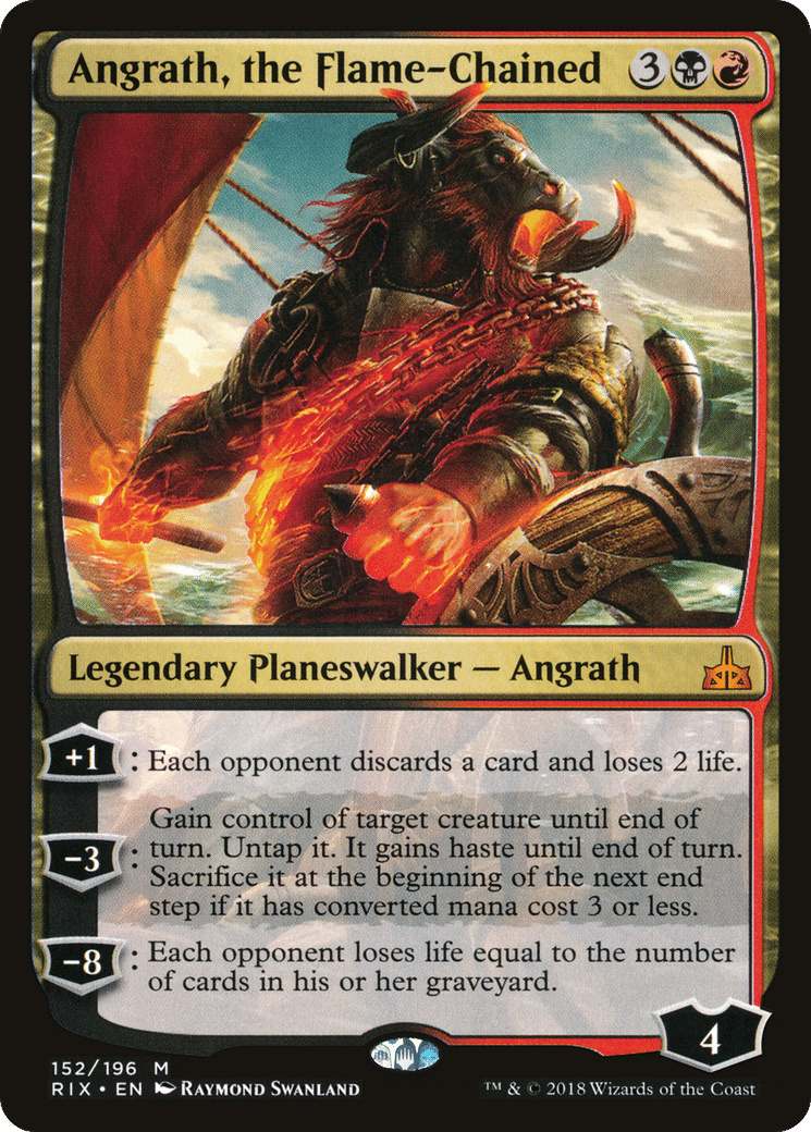 Angrath, the Flame-Chained — Rivals of Ixalan — Magic: The Gathering
