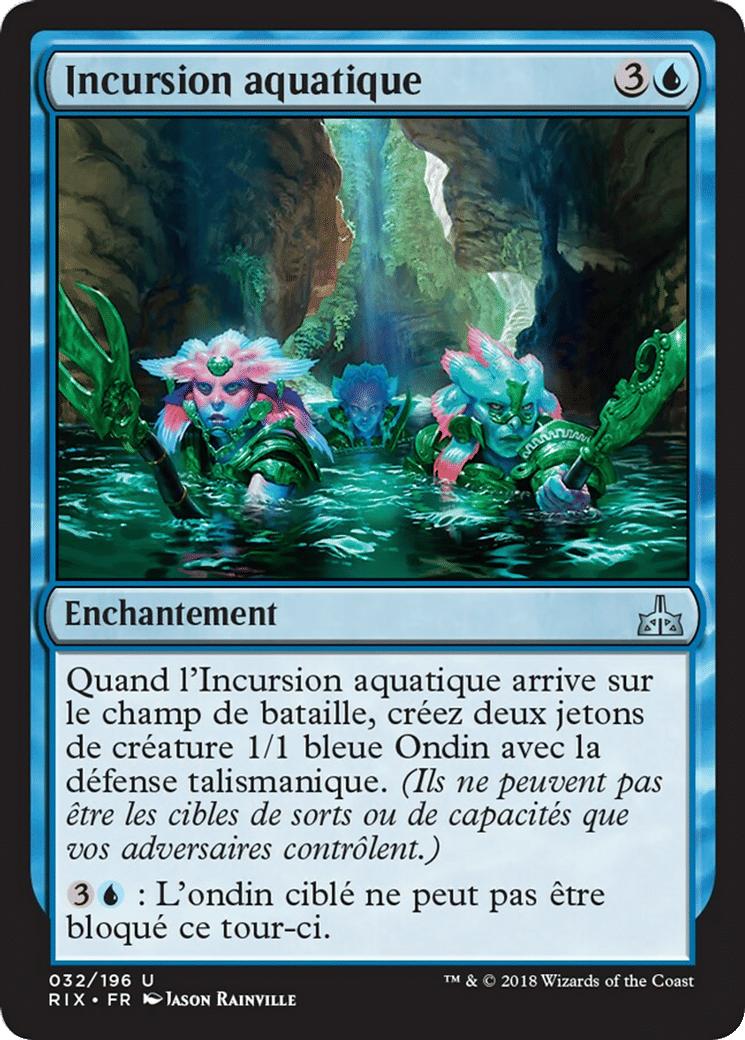 Incursion aquatique — Rivals of Ixalan — Magic: The Gathering