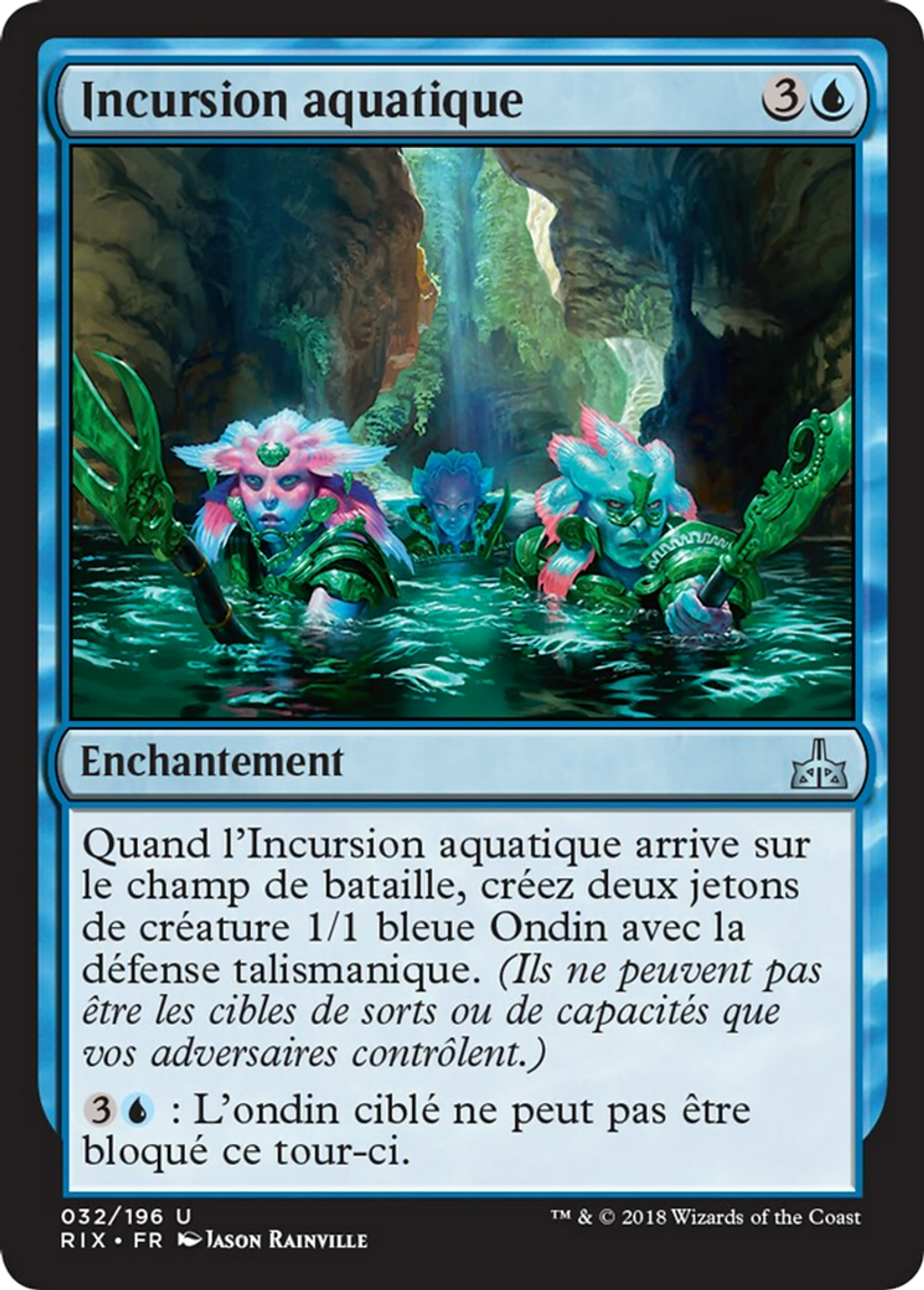 Incursion aquatique — Rivals of Ixalan — Magic: The Gathering