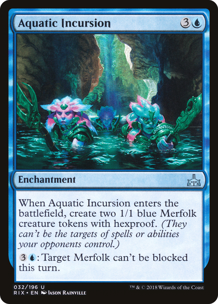Aquatic Incursion — Rivals of Ixalan — Magic: The Gathering