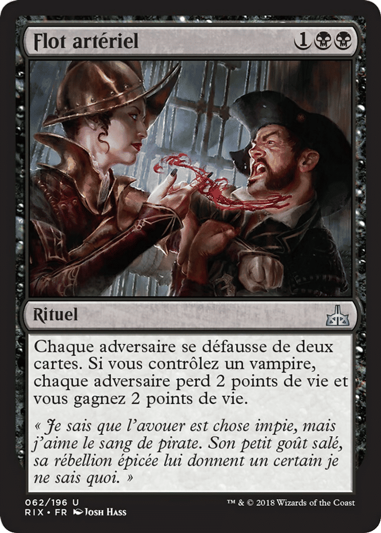 Flot artériel — Rivals of Ixalan — Magic: The Gathering