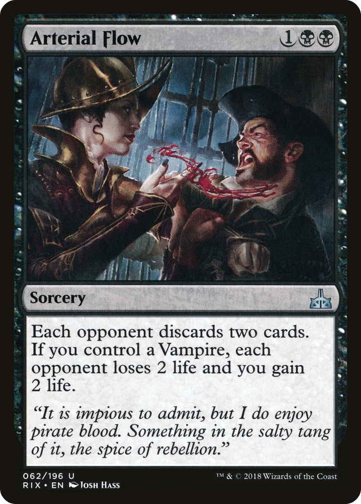 Arterial Flow — Rivals of Ixalan — Magic: The Gathering